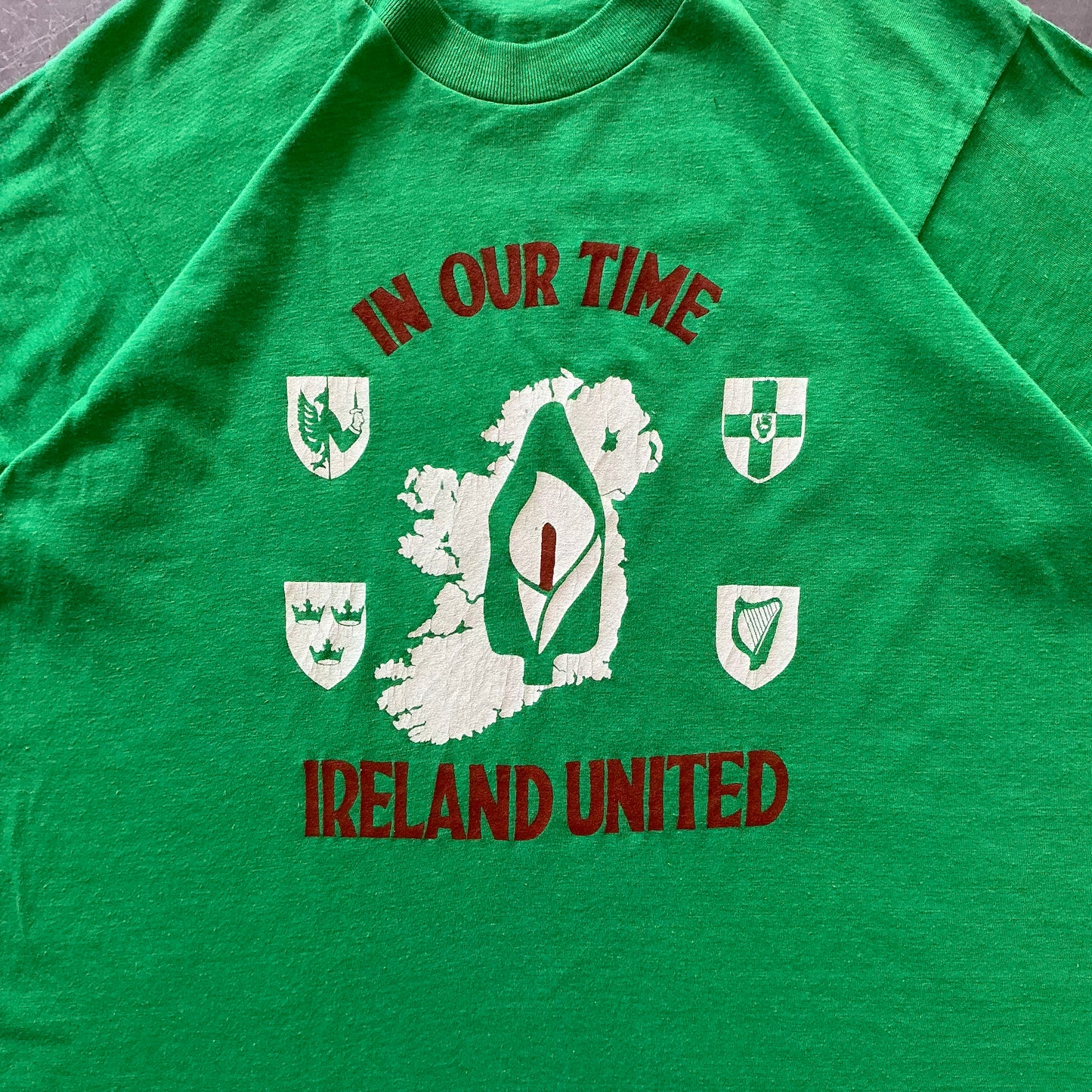 1980’s Rare Ireland United Tee Size Small