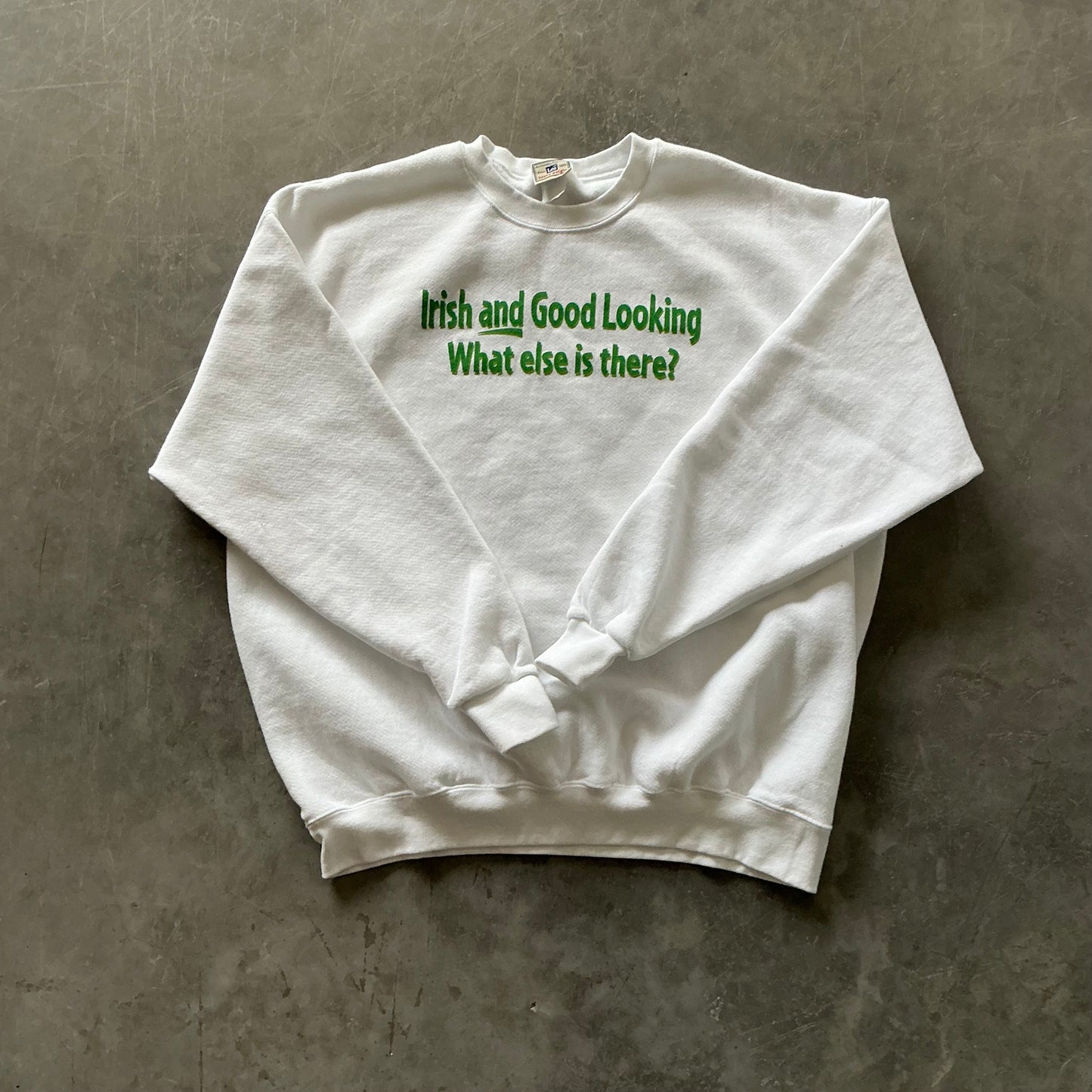 Vintage Irish & Goodlooking Sweat Size XL
