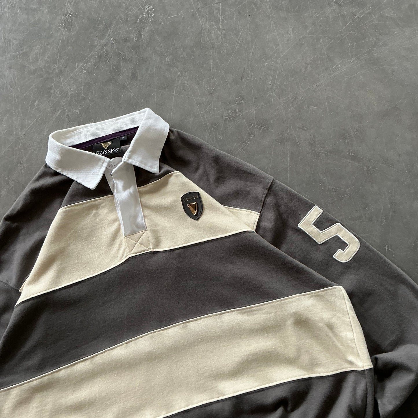 Vintage Guinness Rugby Shirt Size XL