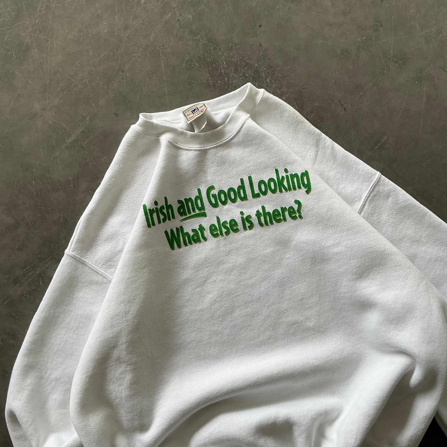 Vintage Irish & Goodlooking Sweat Size XL
