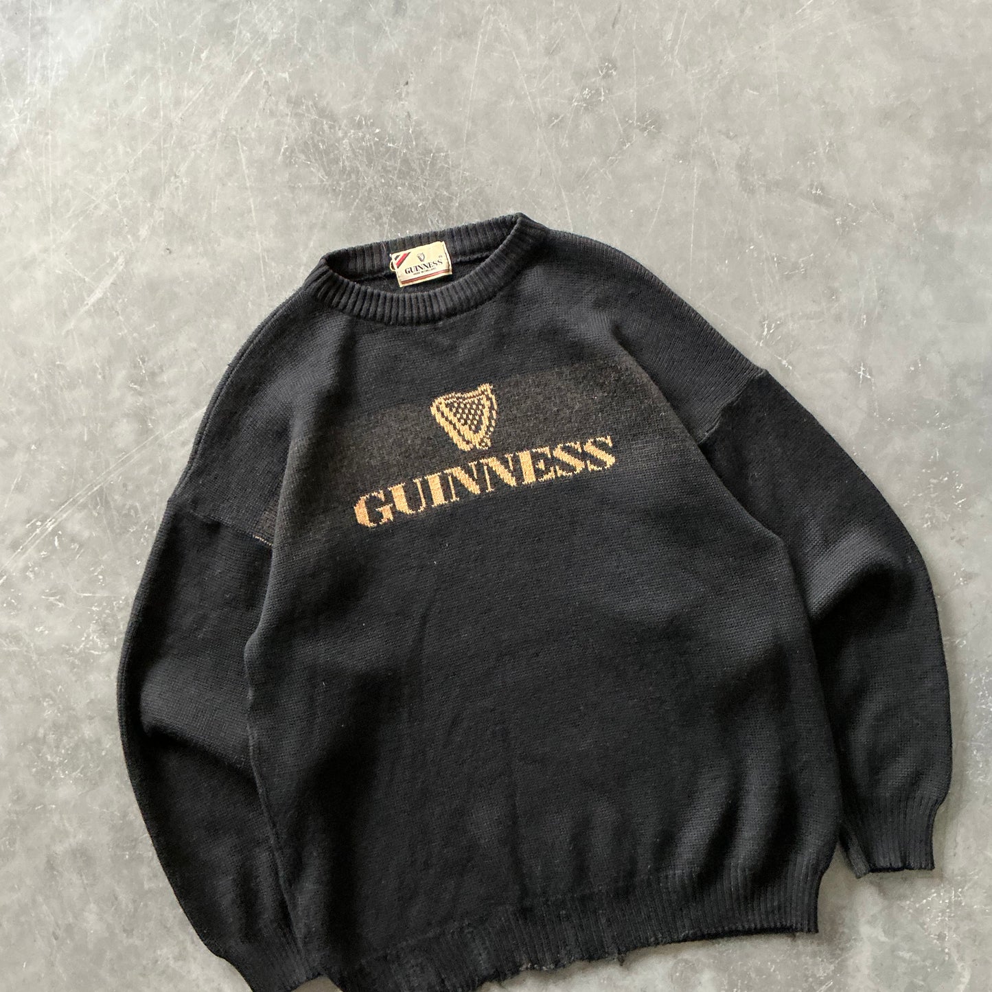 1980's Rare Vintage Guinness Knit Size Medium