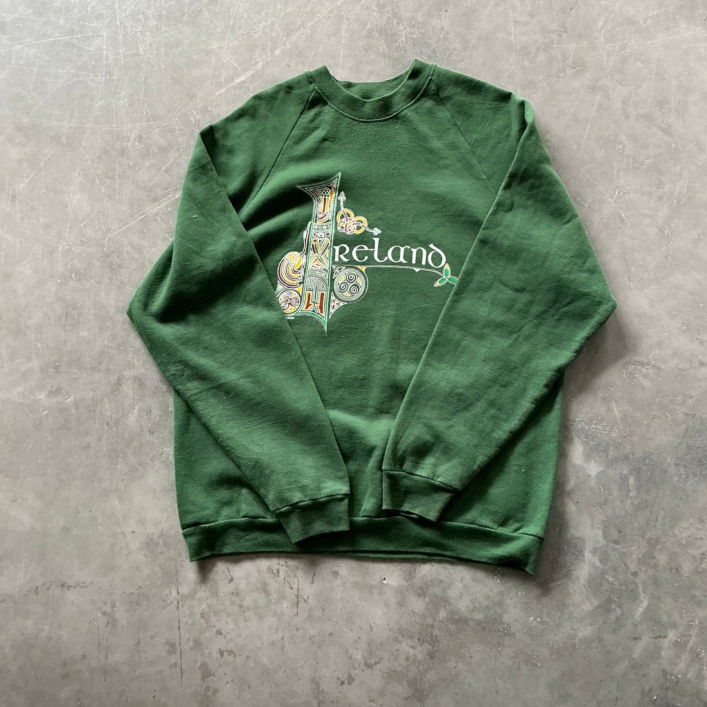Vintage Ireland Sweatshirt Size L /XL