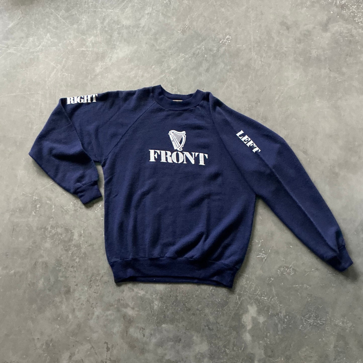 Rare 1980's Guinness Sweatshirt Size S/M