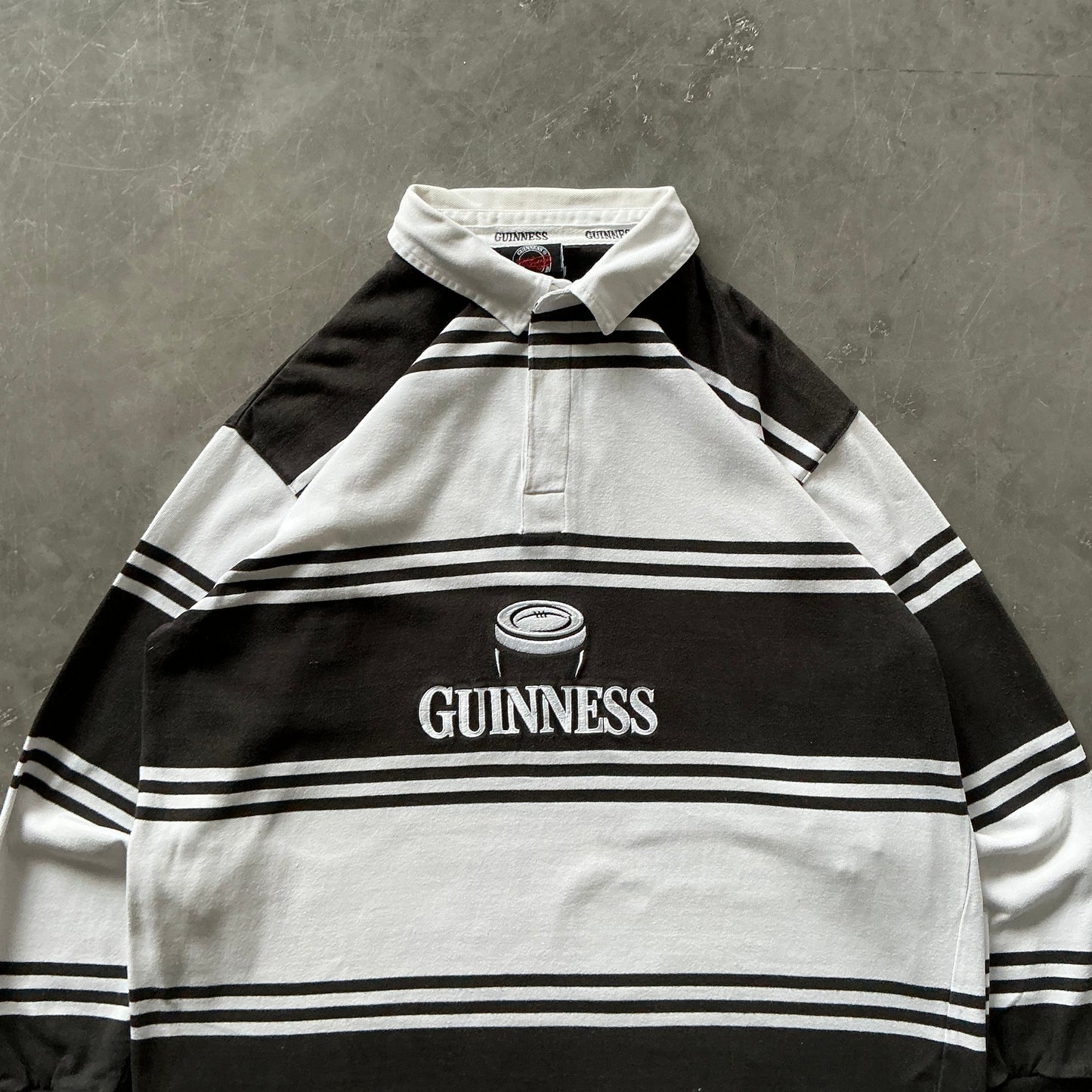 Vintage Guinness Rugby Shirt Size XL
