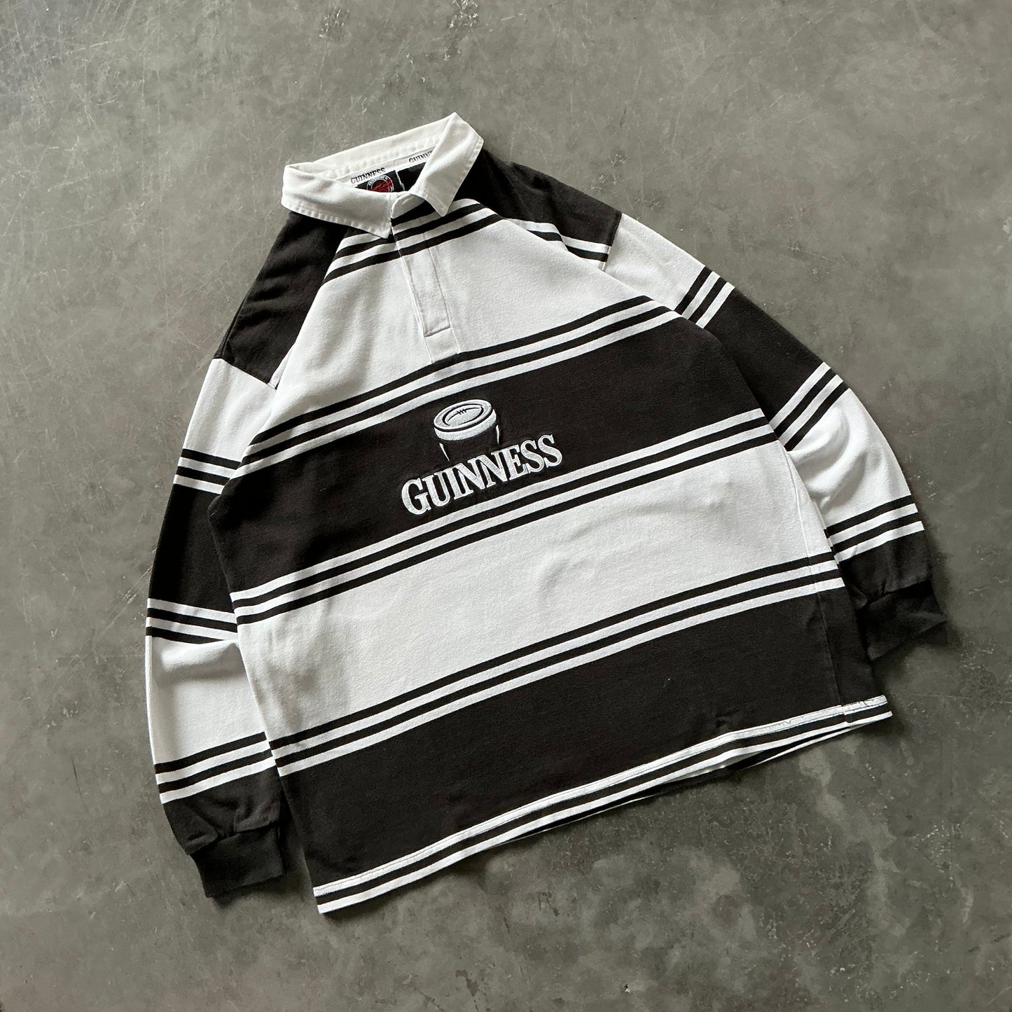 Vintage Guinness Rugby Shirt Size XL