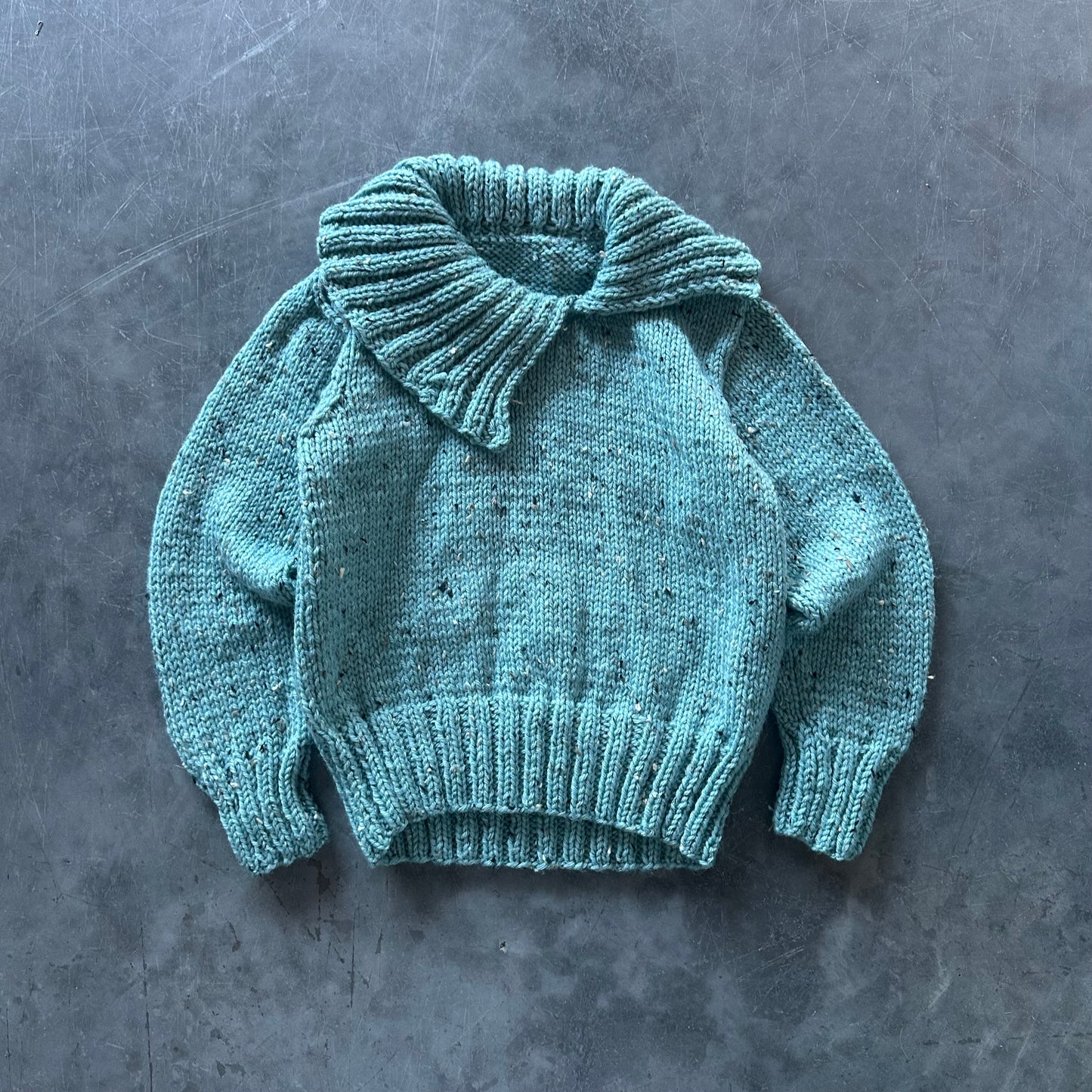 Vintage Hand Knit Sweater Size S