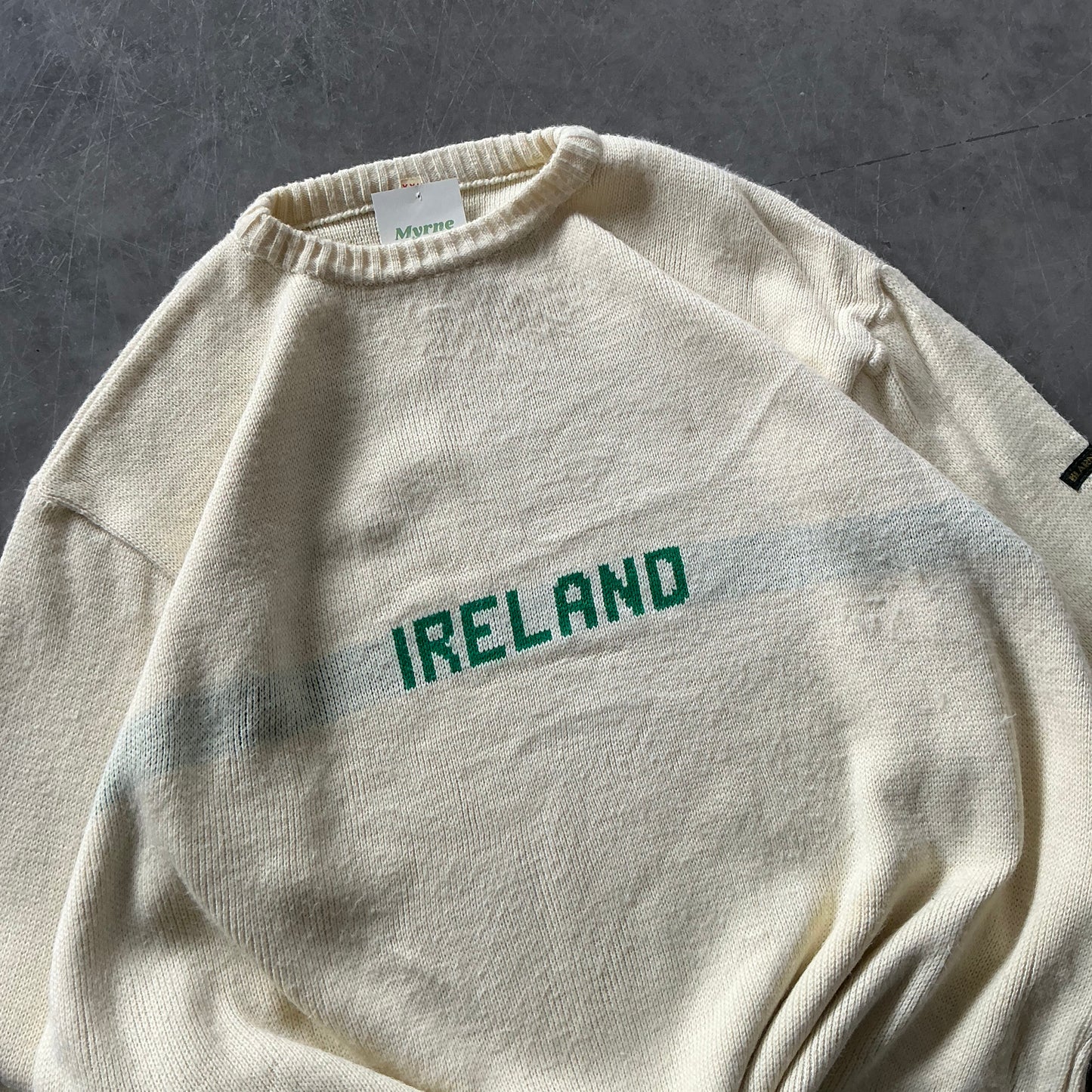 80's Vintage Ireland Sweater Size XL/XXL