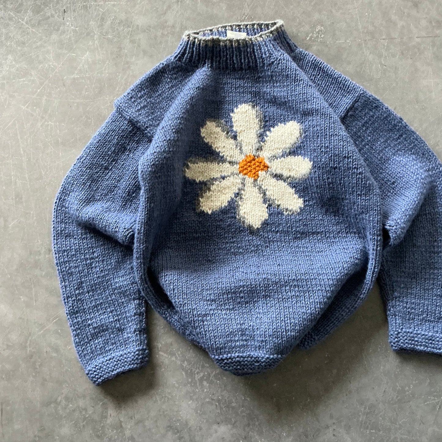 Vintage Pachamama Hand Knit Sweater Size Small