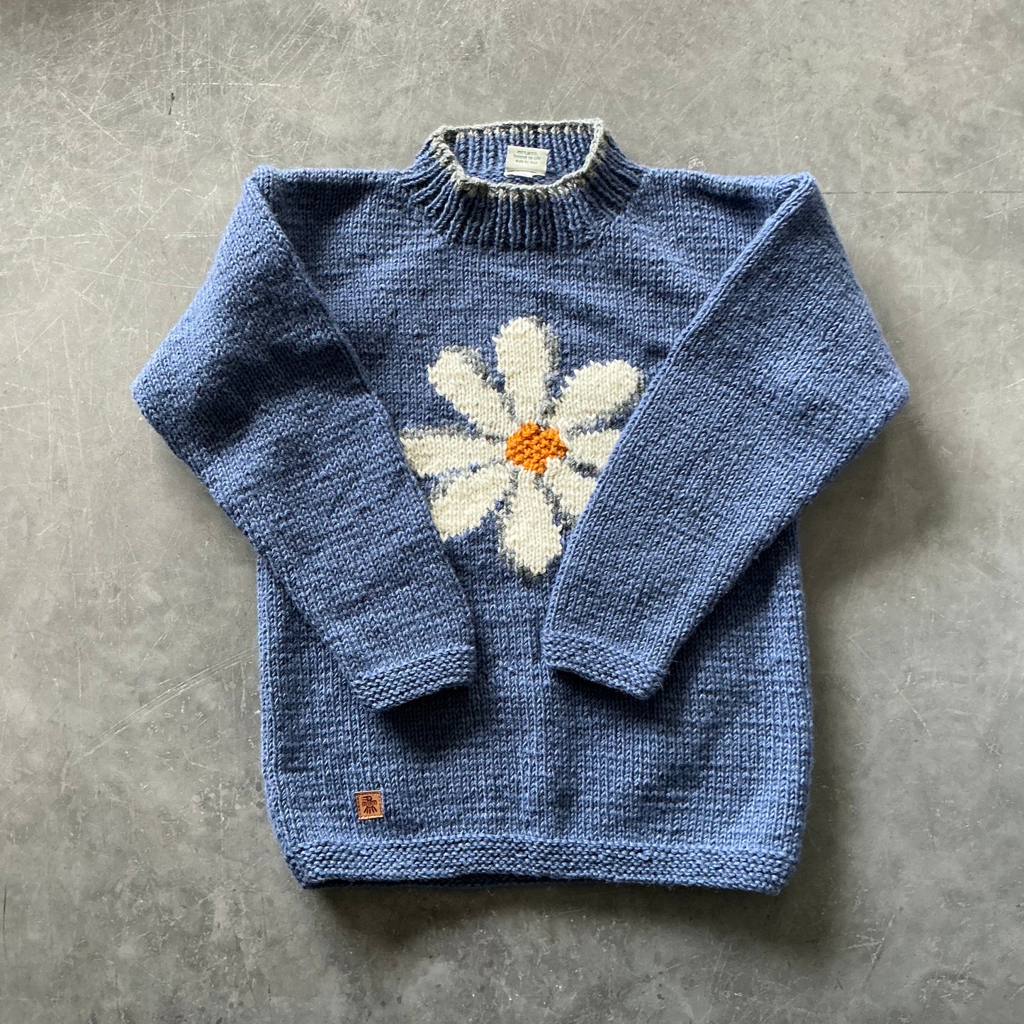Vintage Pachamama Hand Knit Sweater Size Small