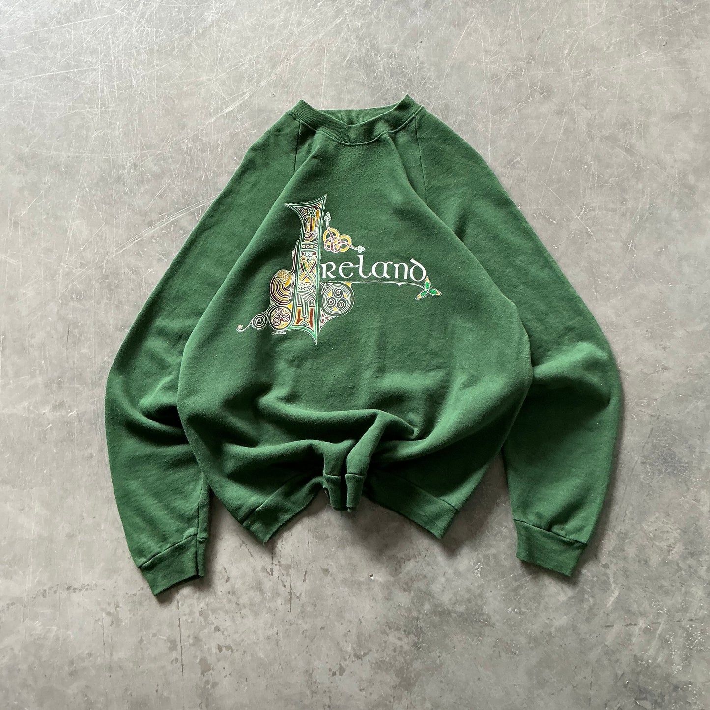 Vintage Ireland Sweatshirt Size L /XL