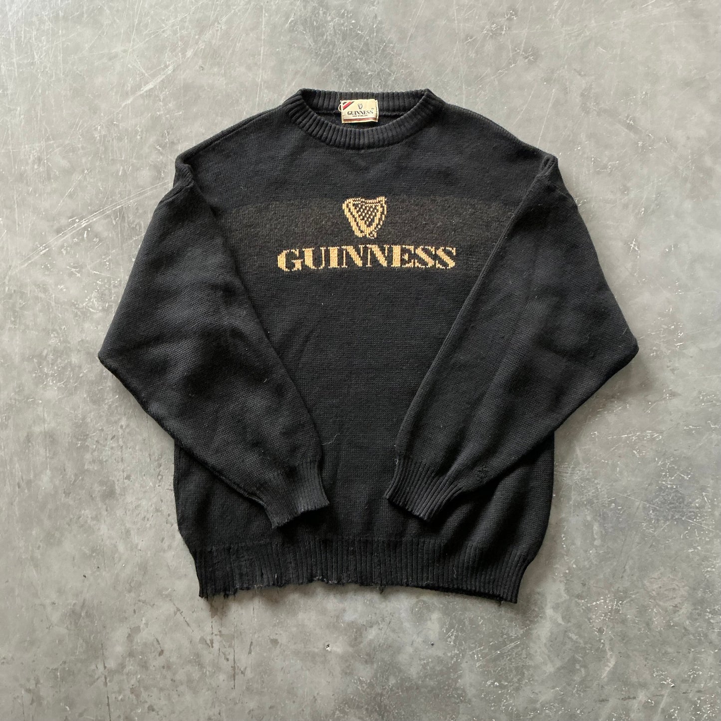 1980's Rare Vintage Guinness Knit Size Medium