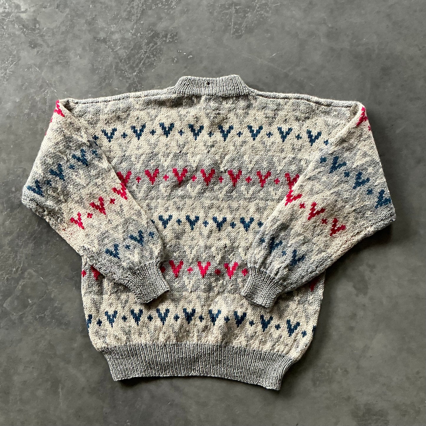 Vintage Knitted Geansaí Size M