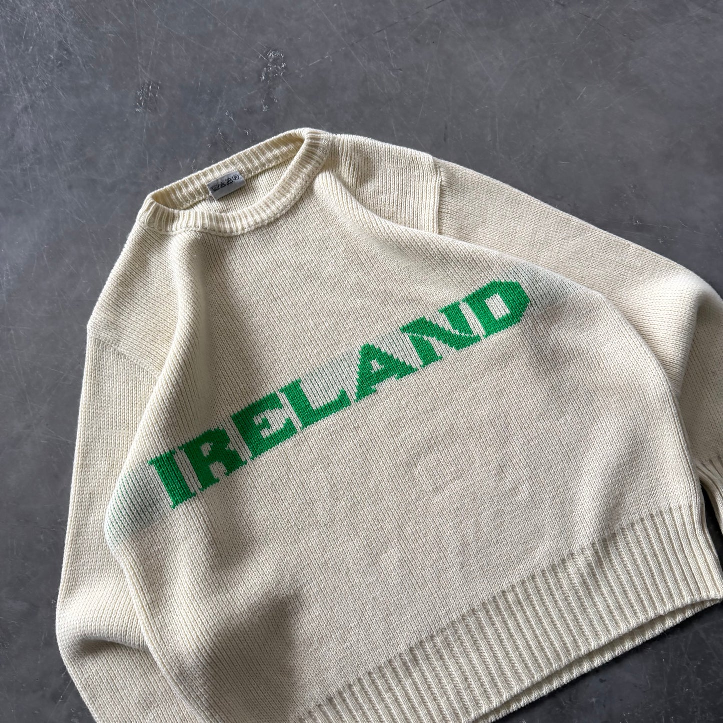 80's Vintage Ireland Knit Size L/XL