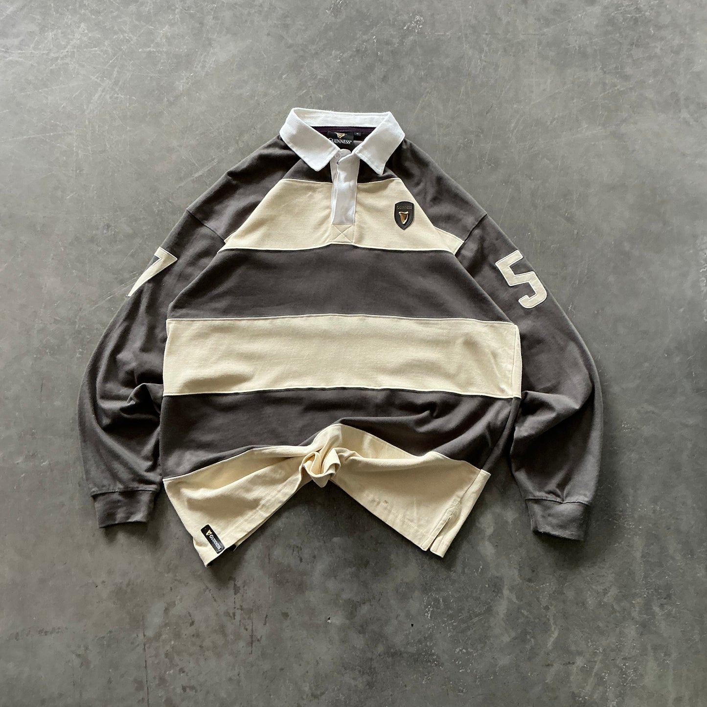 Vintage Guinness Rugby Shirt Size XL