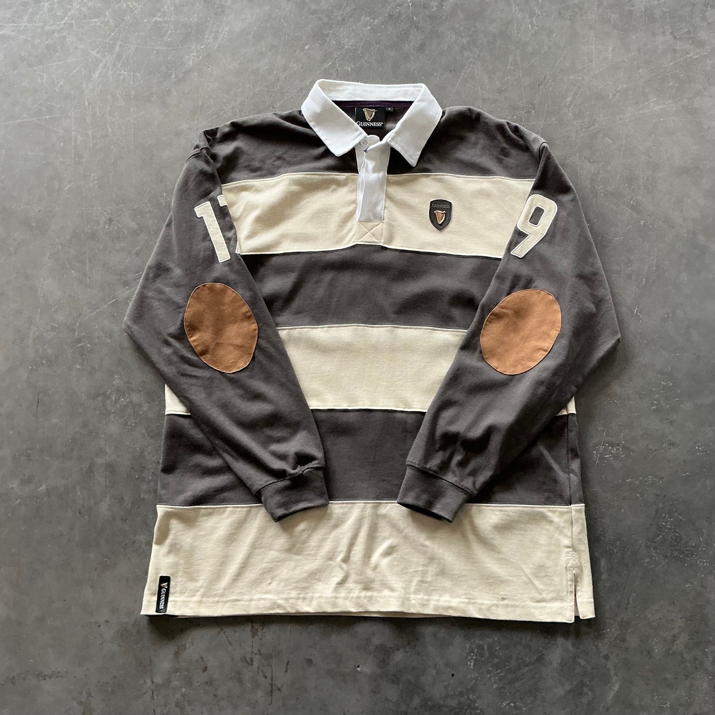 Vintage Guinness Rugby Shirt Size XL