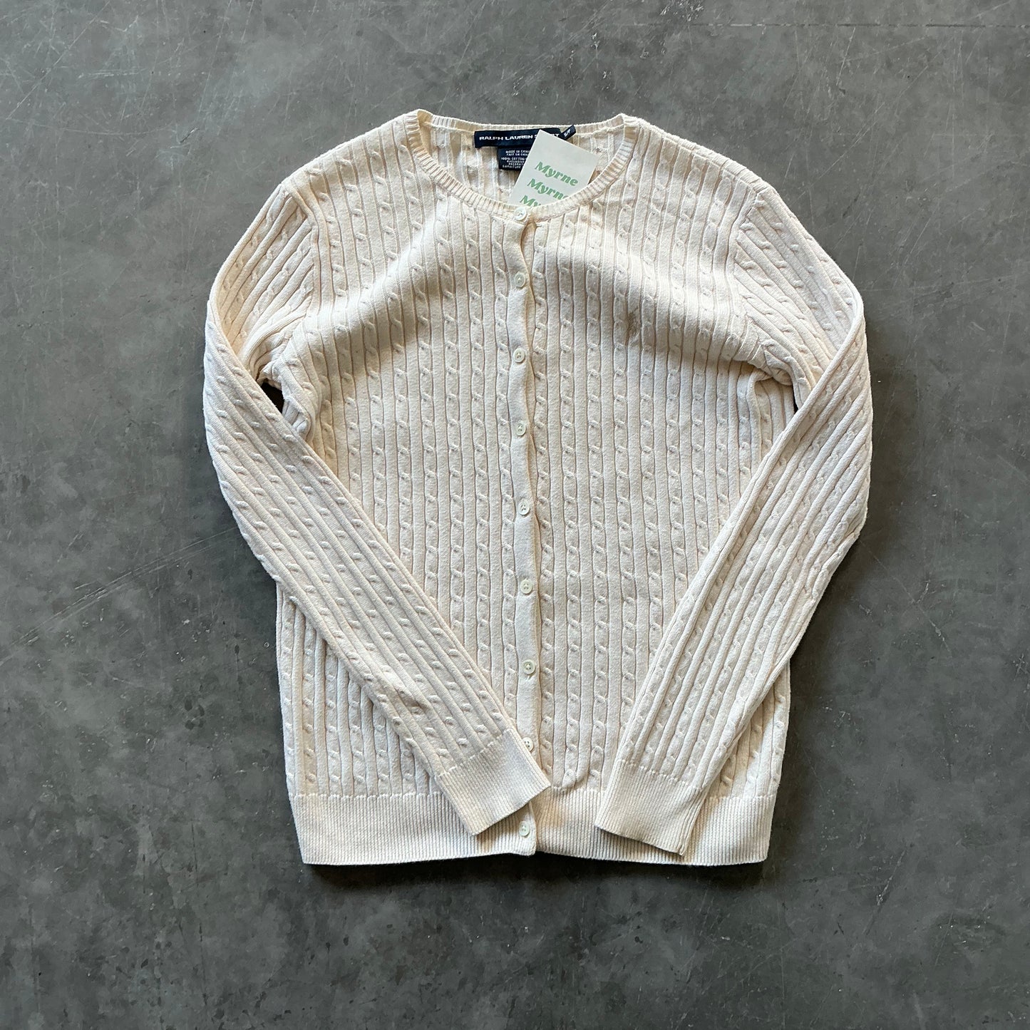 Vintage Ralph Lauren Cardigan Size UK 8
