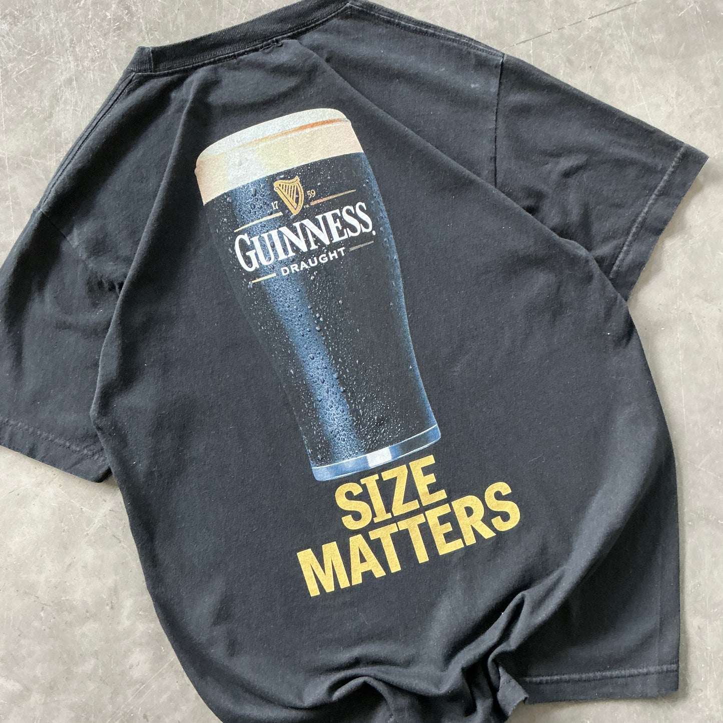 Vintage Size Matters Tee Size Small