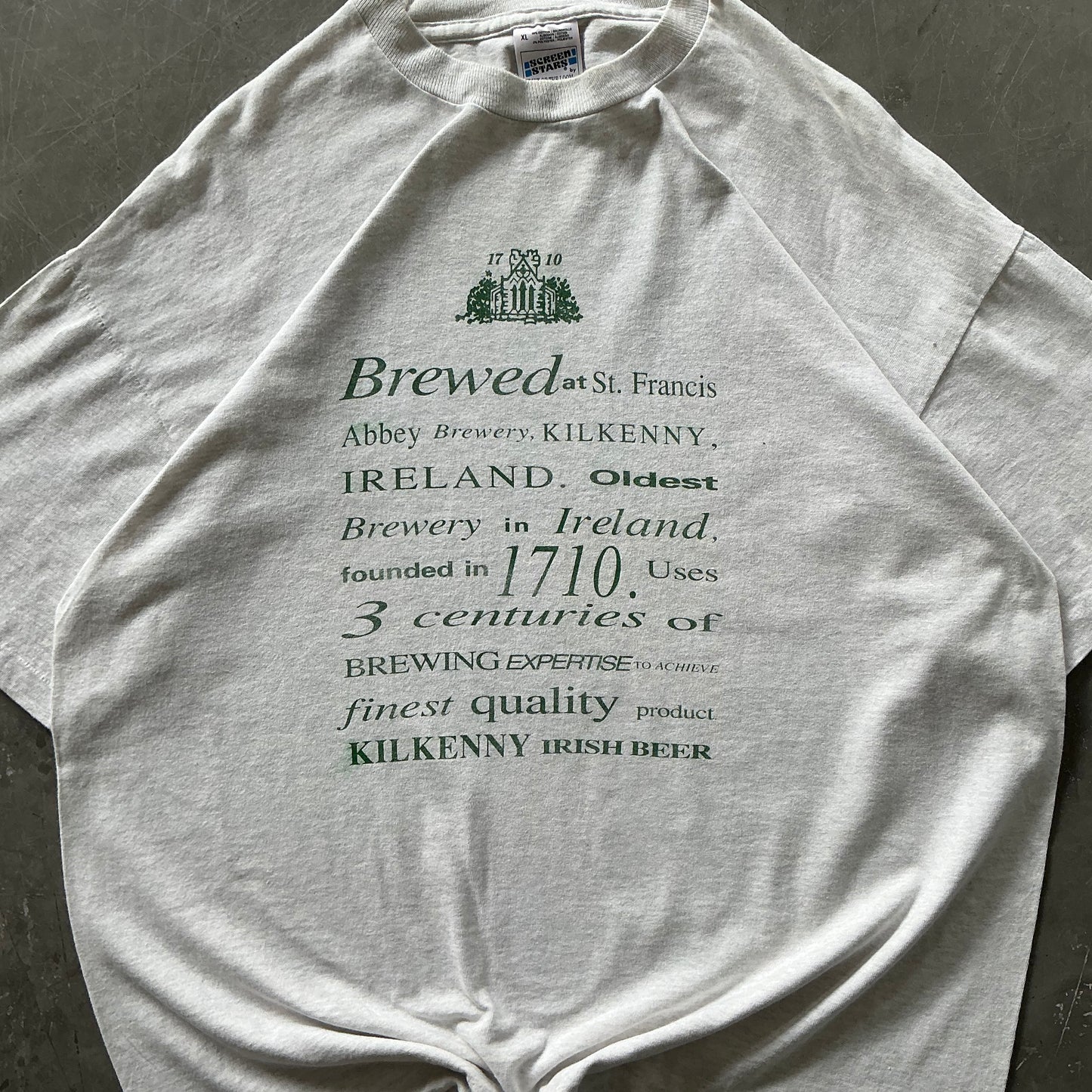 Vintage Kilkenny Beer Tee Size XL