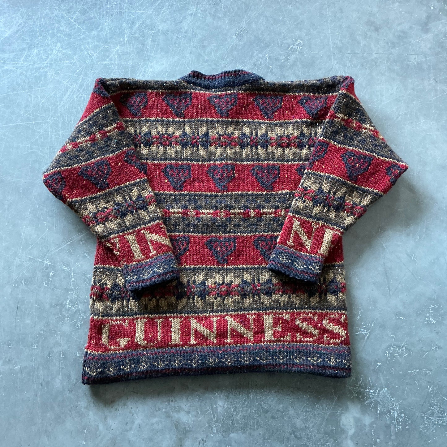 1980's Rare Vintage Guinness Geansaí Size M/L