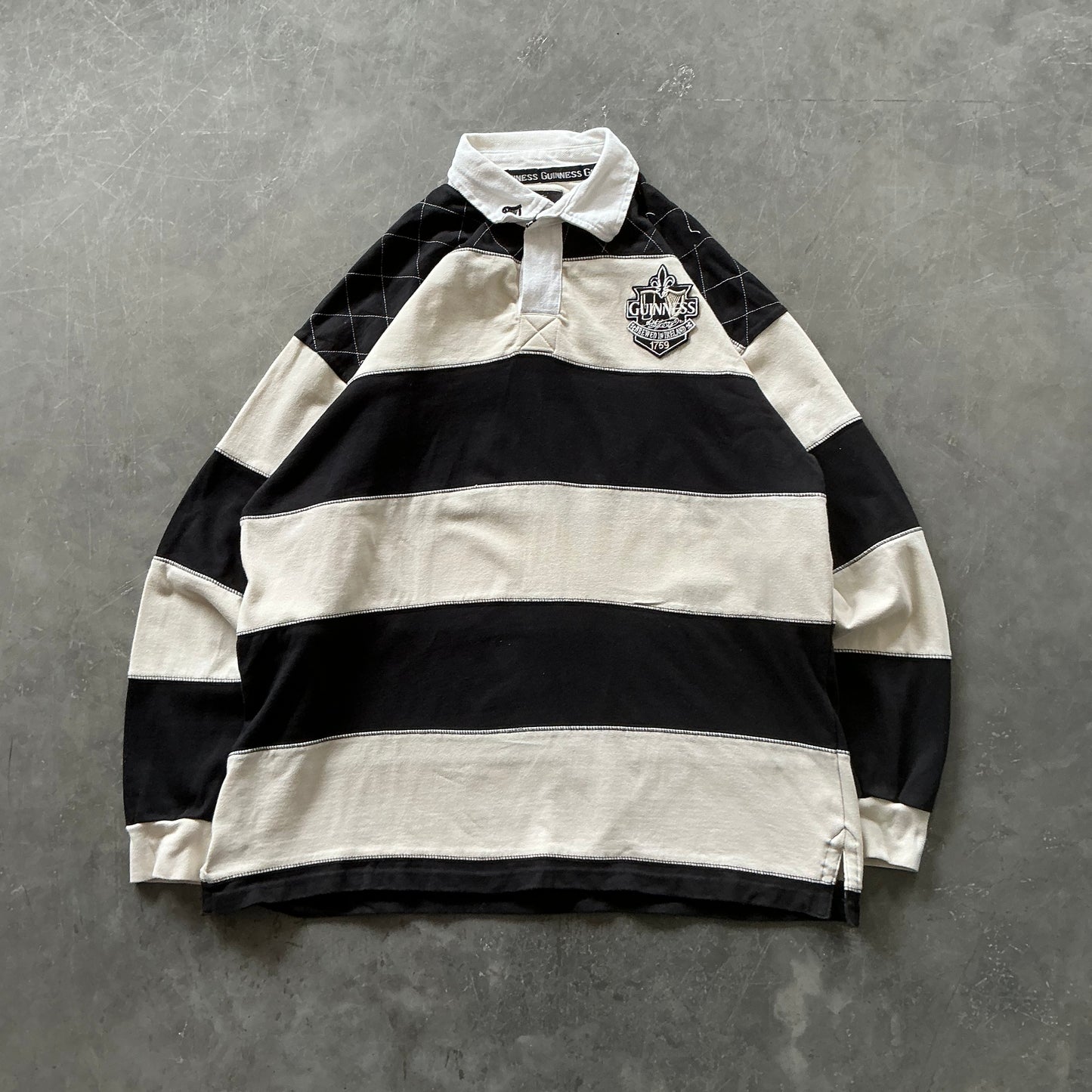 Vintage Guinness Rugby Shirt Size L