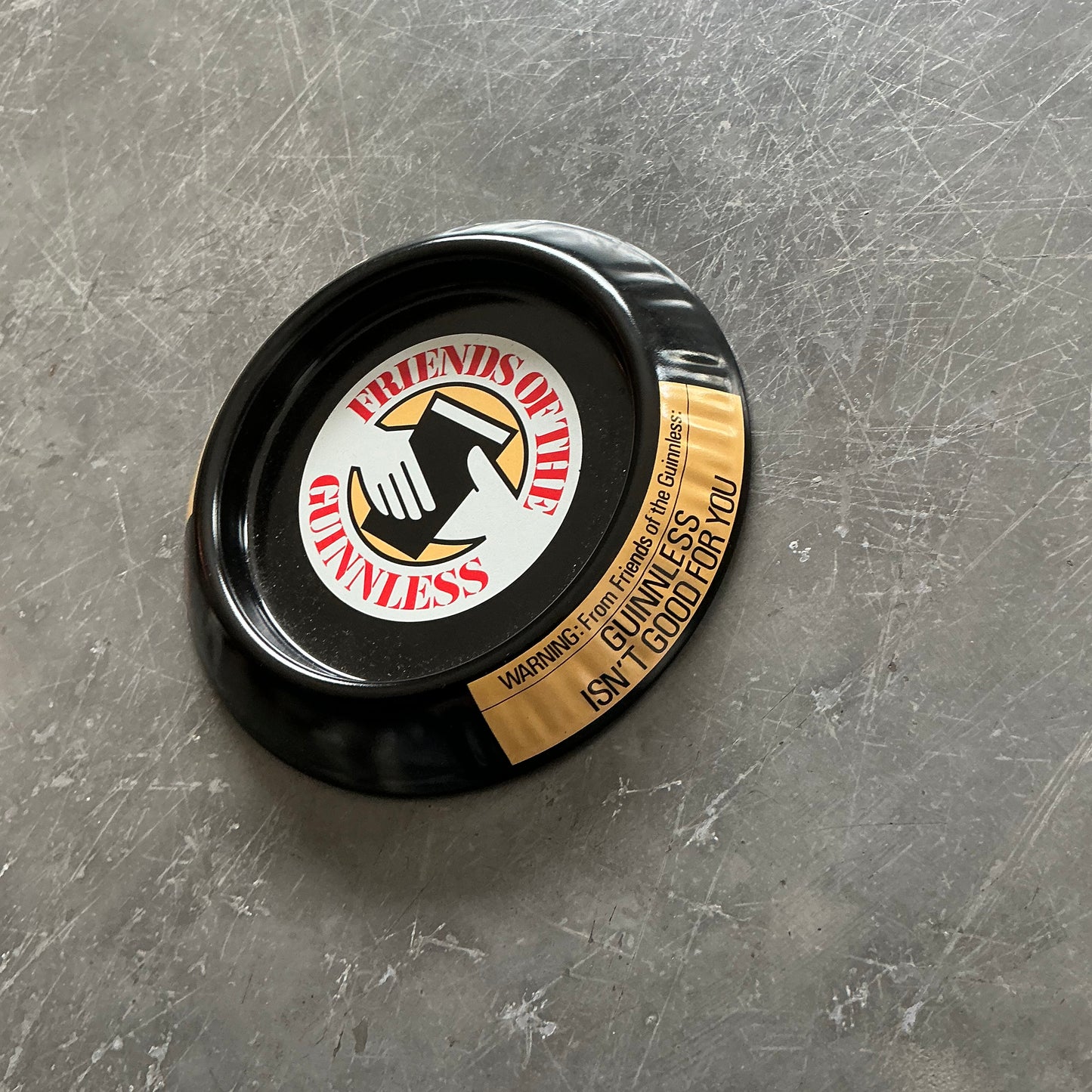 Vintage Guinness Ashtray