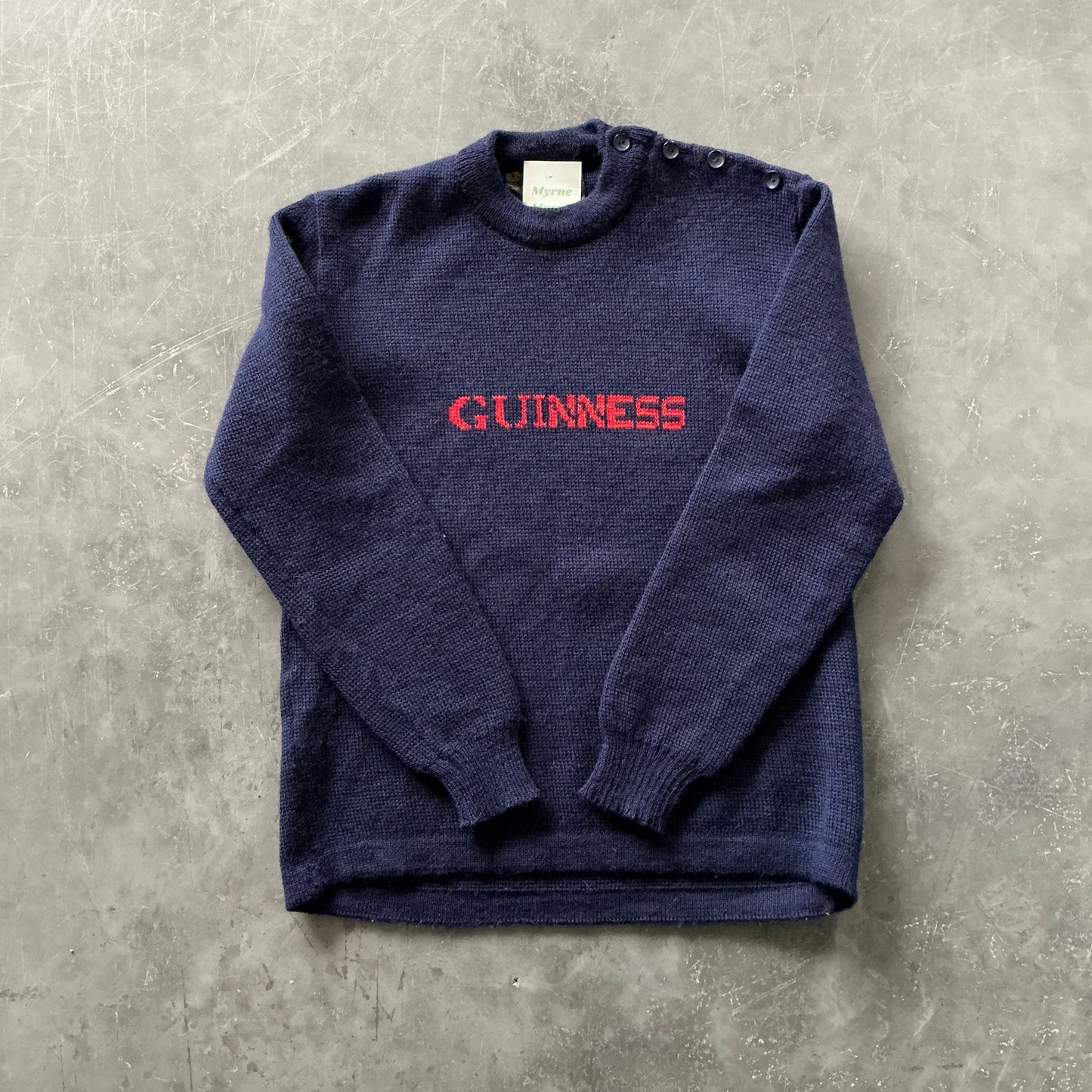 1980's Vintage Guinness Knit Size Large
