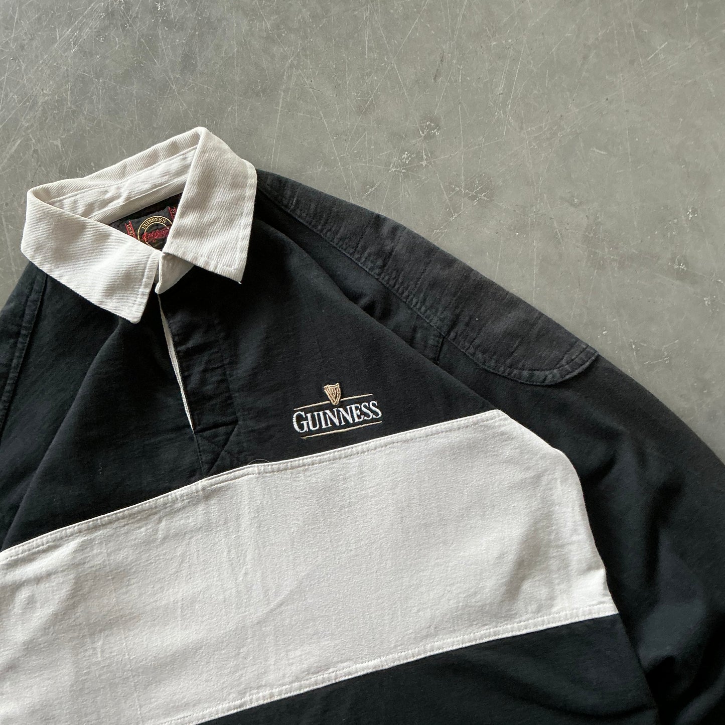 Vintage Guinness Rugby Shirt Size Medium