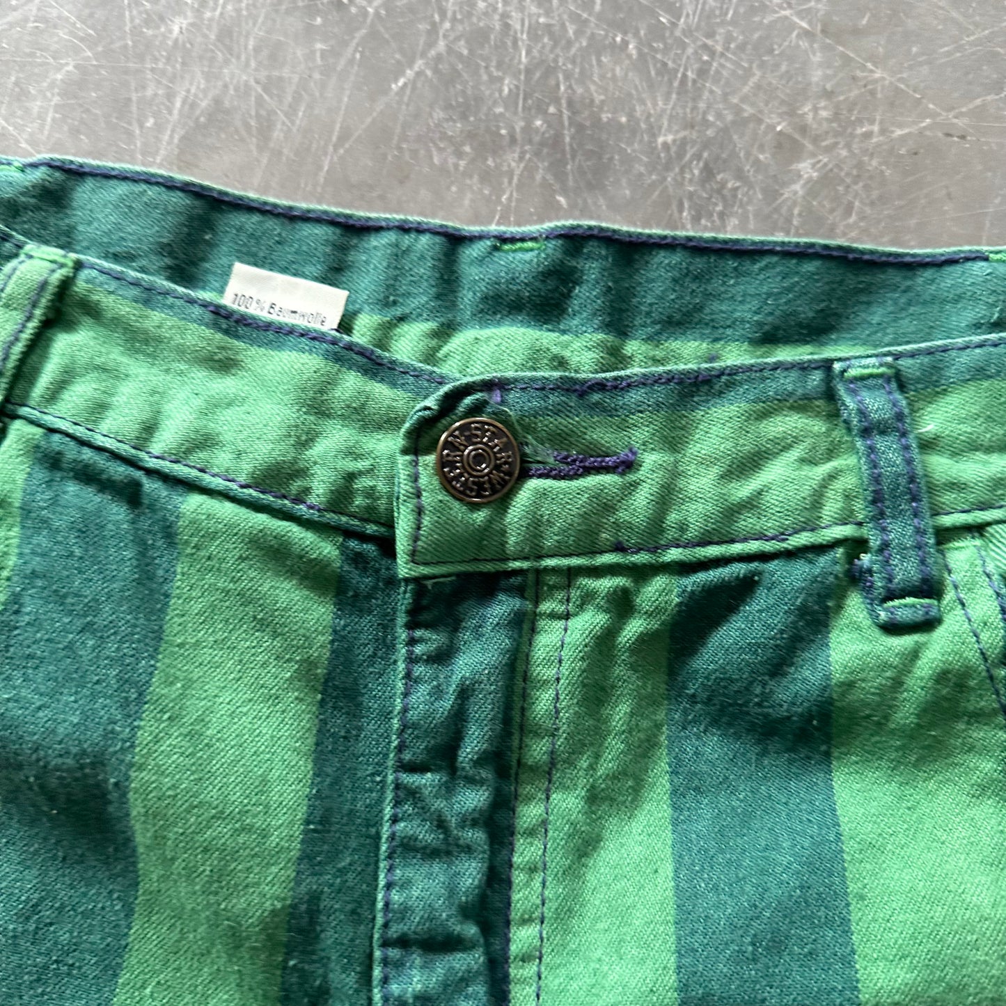 80’s Vintage Stripe Shorts W33