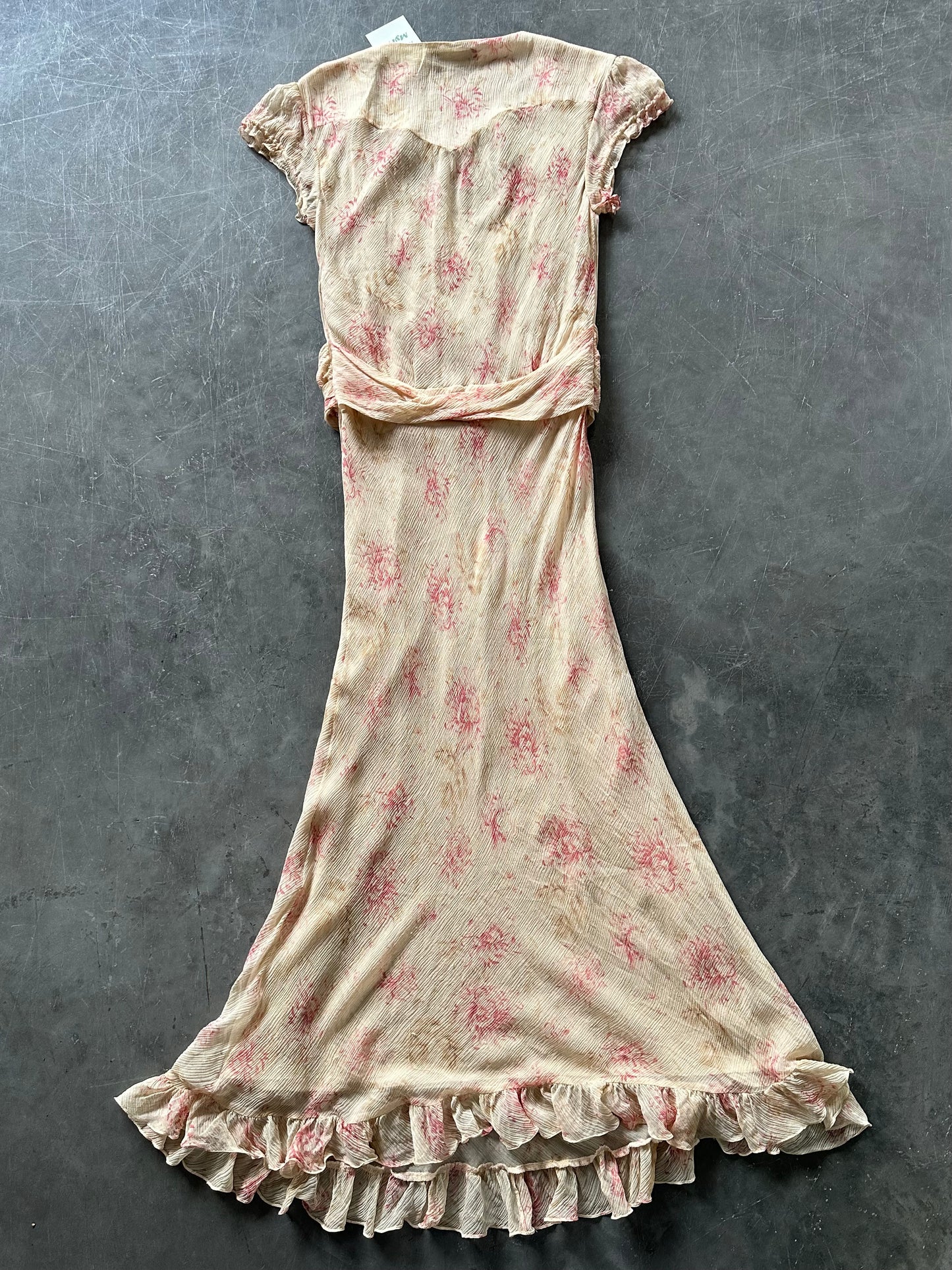 Vintage Ralph Lauren Maxi Dress UK 8