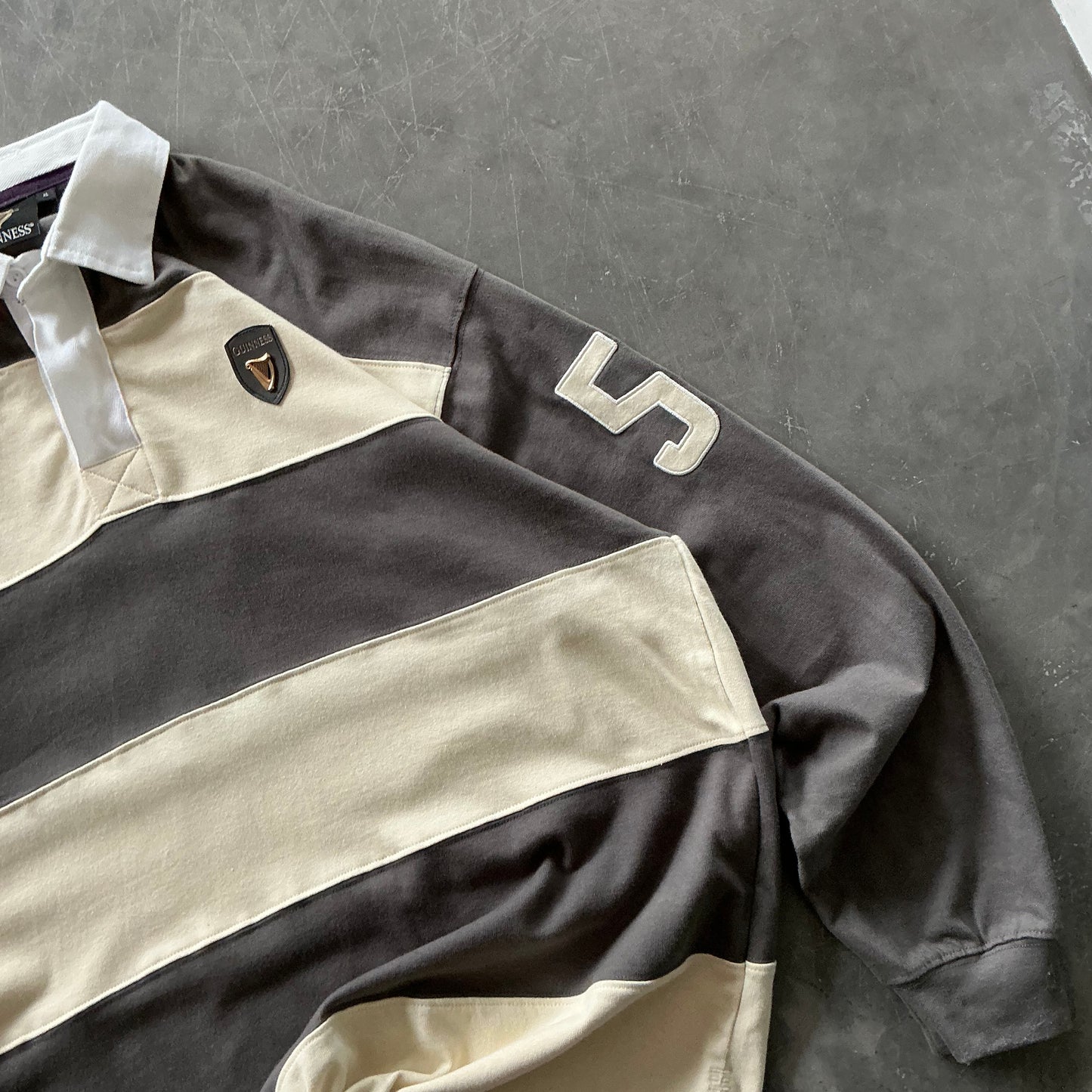 Vintage Guinness Rugby Shirt Size XL