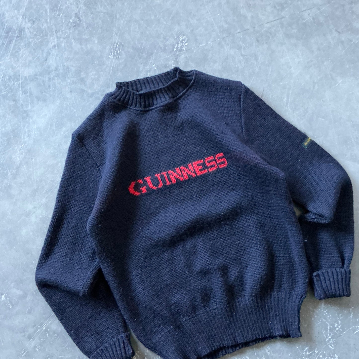 1980's Vintage Guinness Geansaí Size XS/S