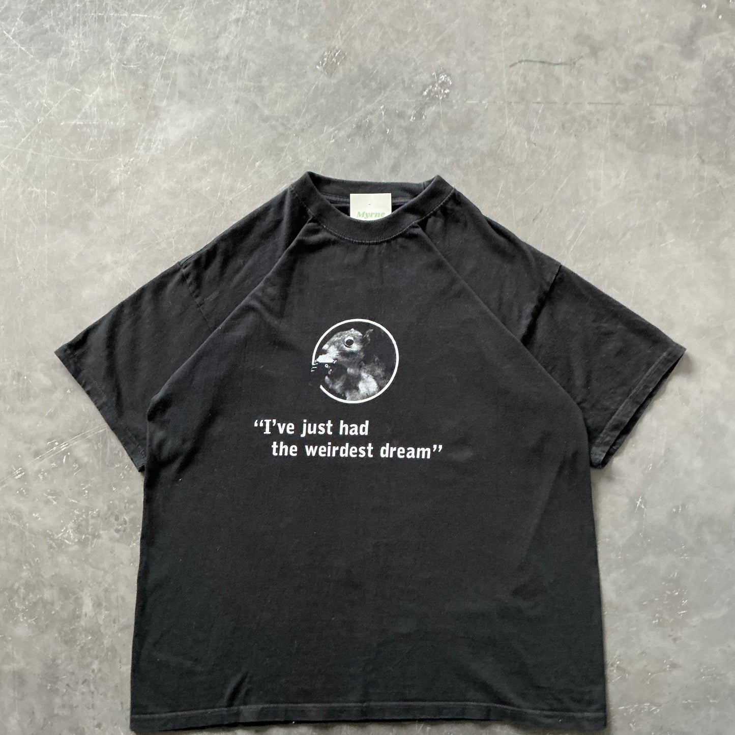Vintage Guinness Squirrel Tee Size Large