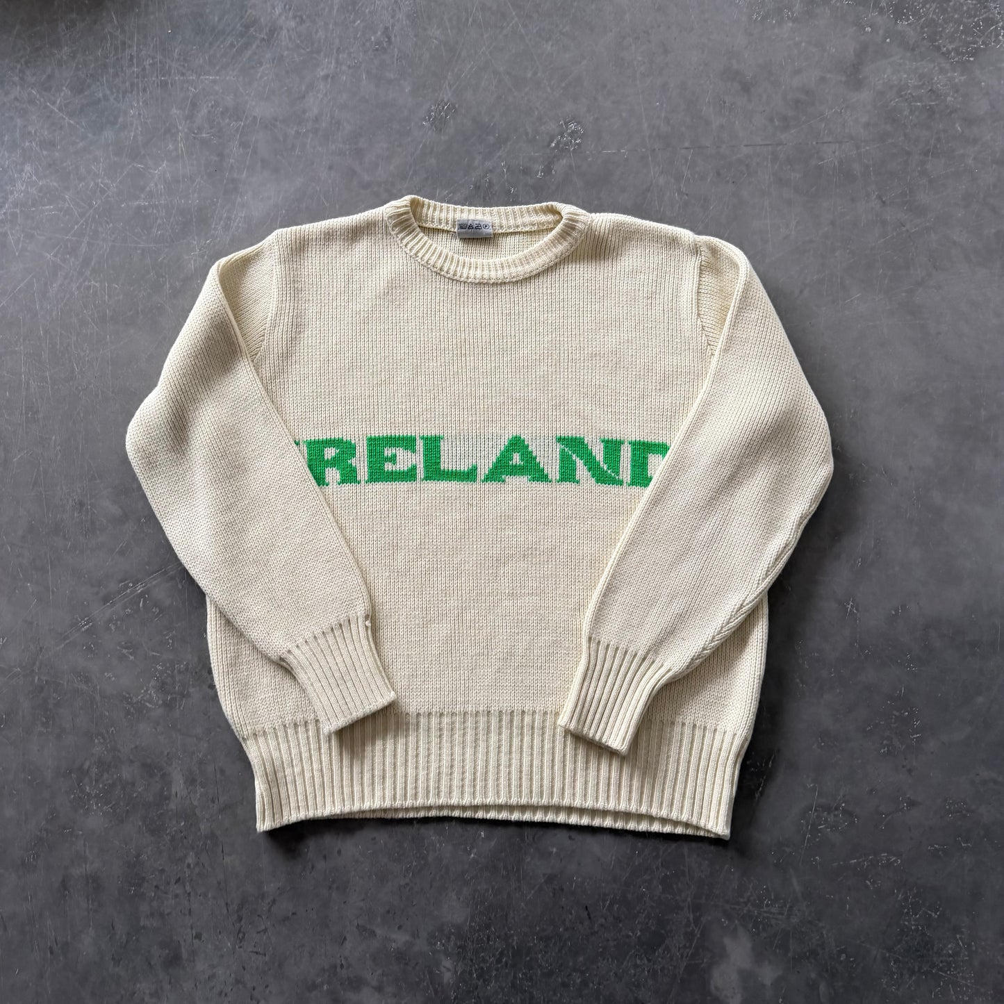 80's Vintage Ireland Knit Size L/XL