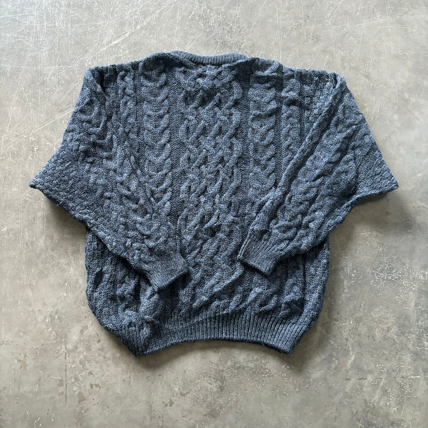 Vintage Claddagh Knit Geansaí Size XL