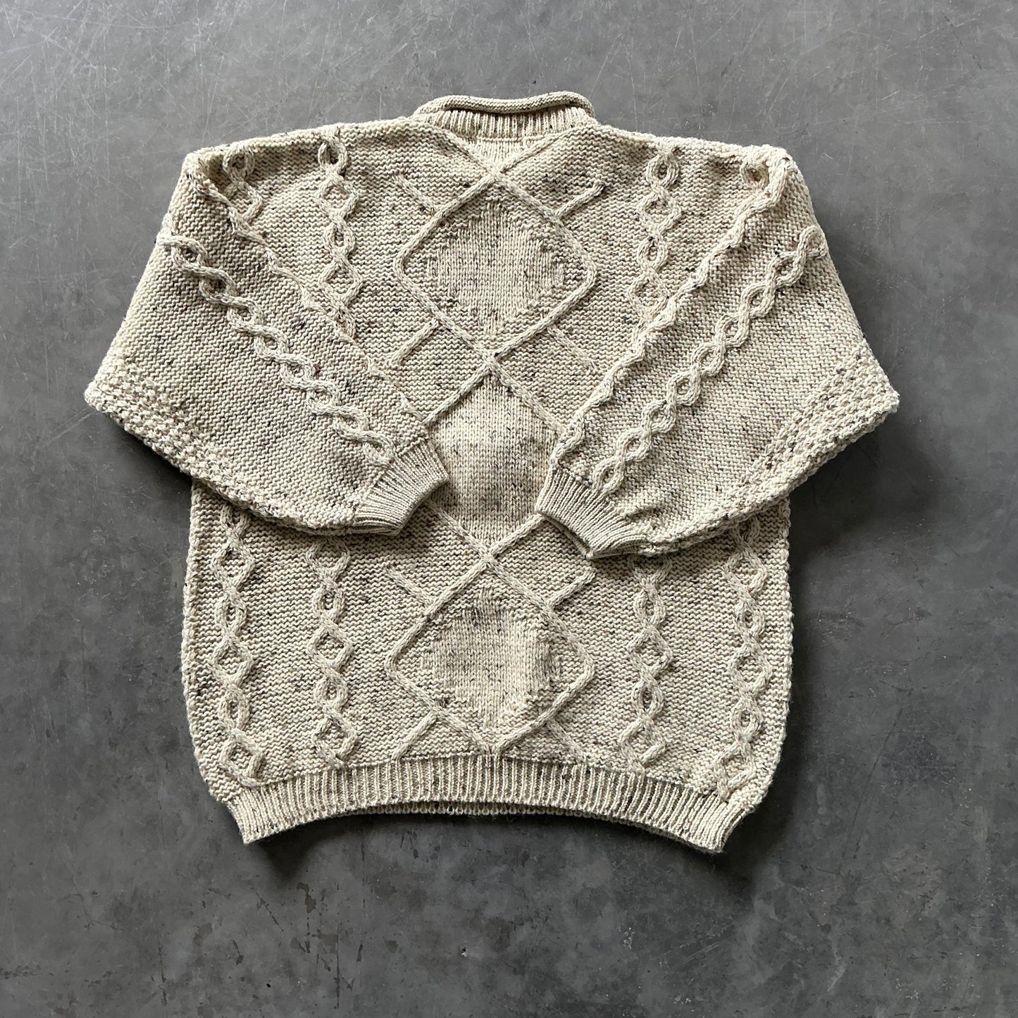 Vintage Shamrock Geansaí Size L/XL