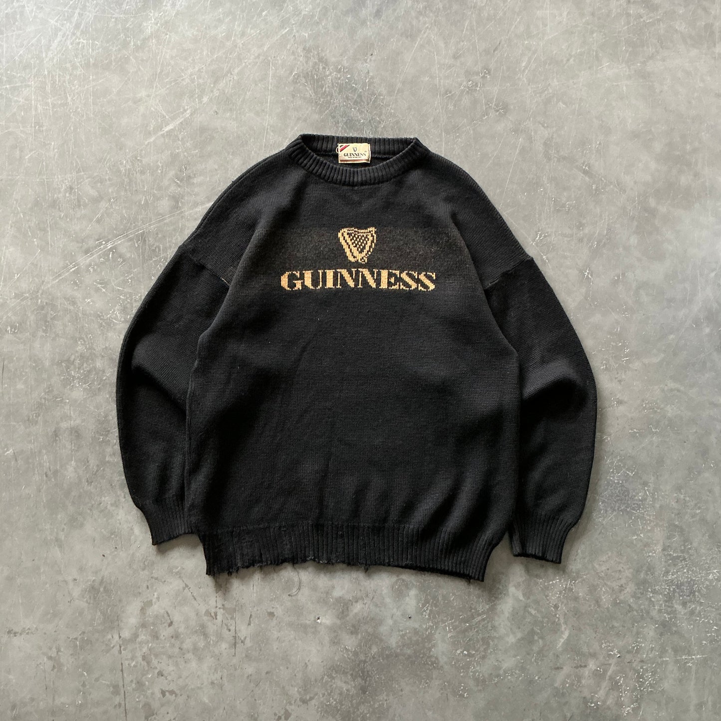 1980's Rare Vintage Guinness Knit Size Medium