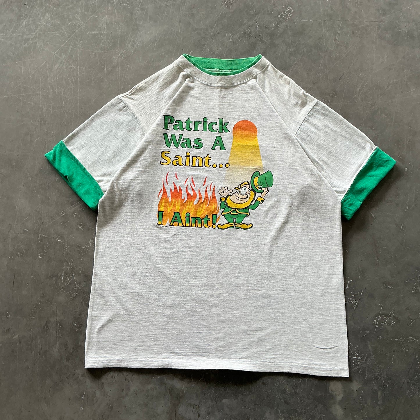 90’s Saint Patrick Tee Size XL