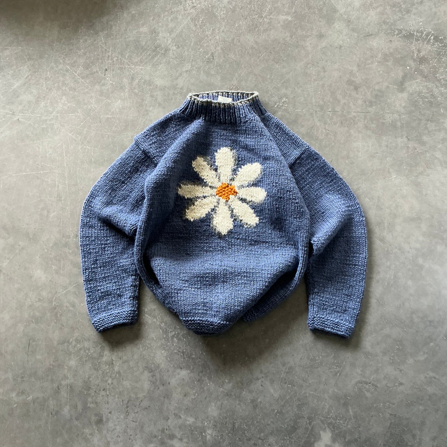 Vintage Pachamama Hand Knit Sweater Size Small