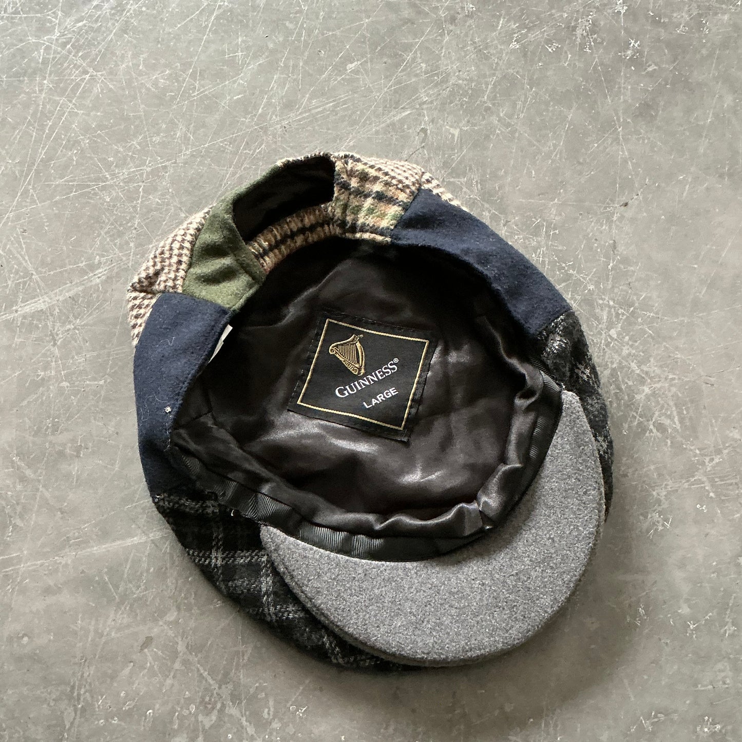 Vintage Guinness Flat Cap