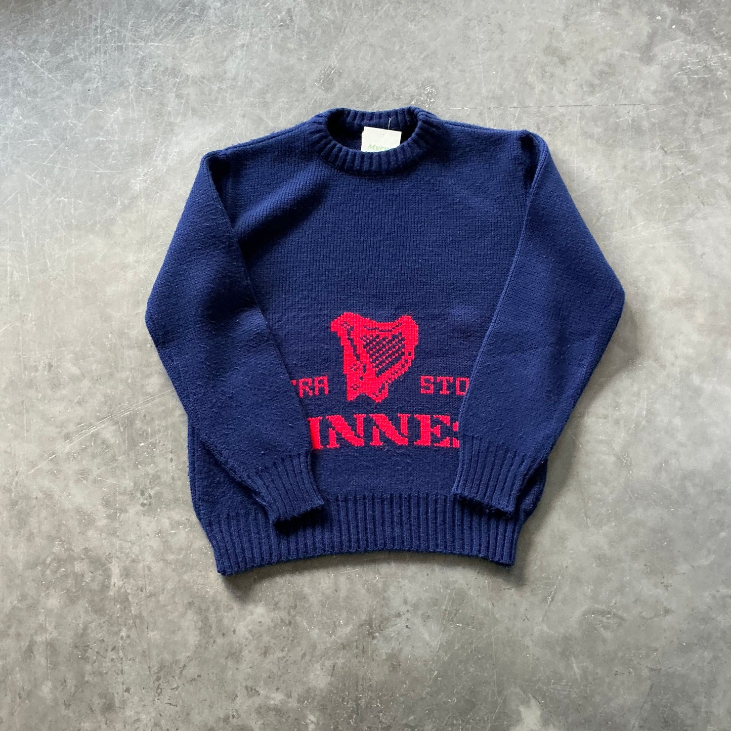 Rare 80’s Guinness Stout Sweater Size S