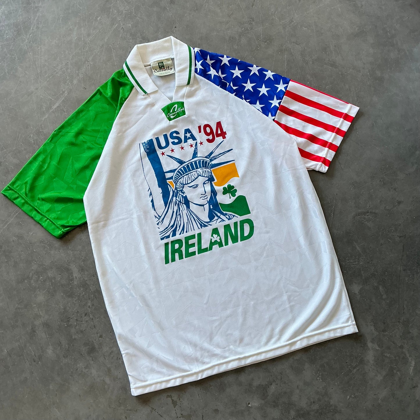 1994 Vintage Ireland USA Jersey size small