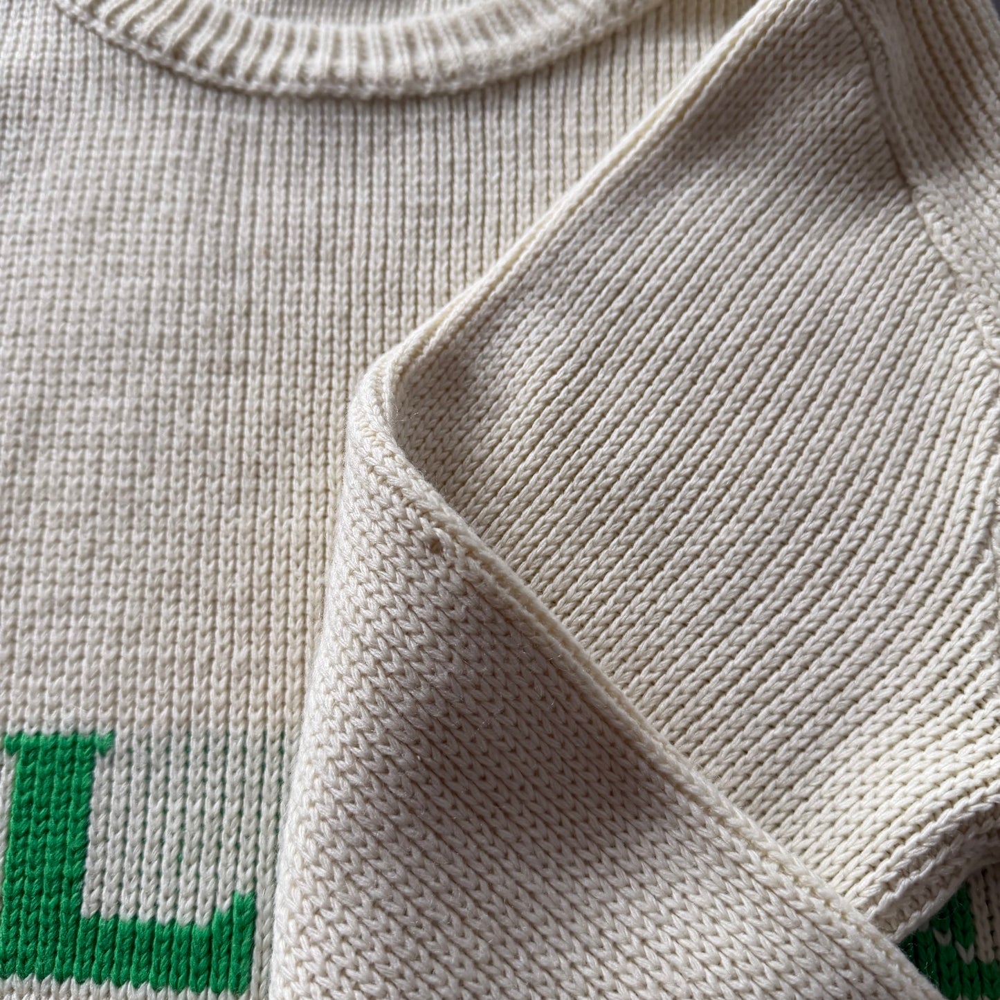 80's Vintage Ireland Knit Size L/XL