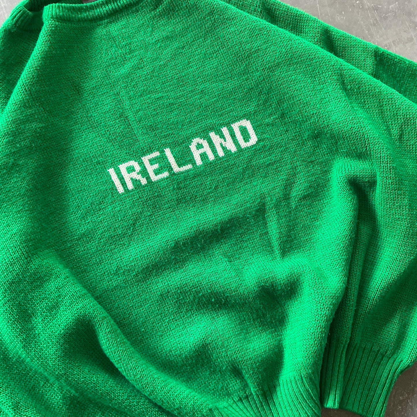 80's Vintage Ireland Sweater Size XXL