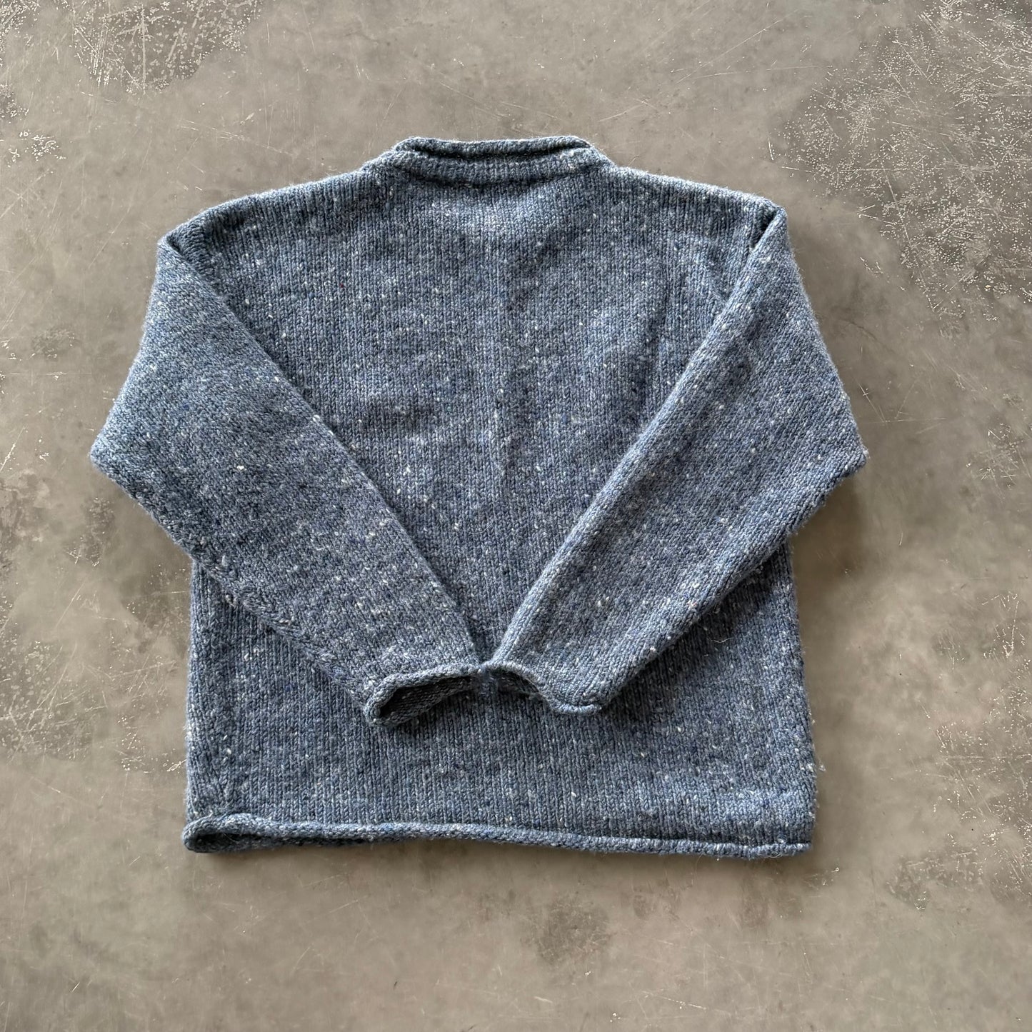 Vintage Irish Fisherman Wool Geansaí Size S/M