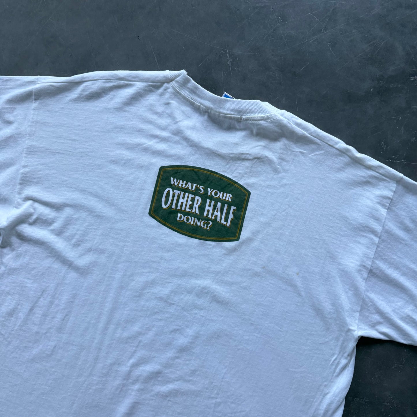 Vintage Harp Lager Tee Size XL