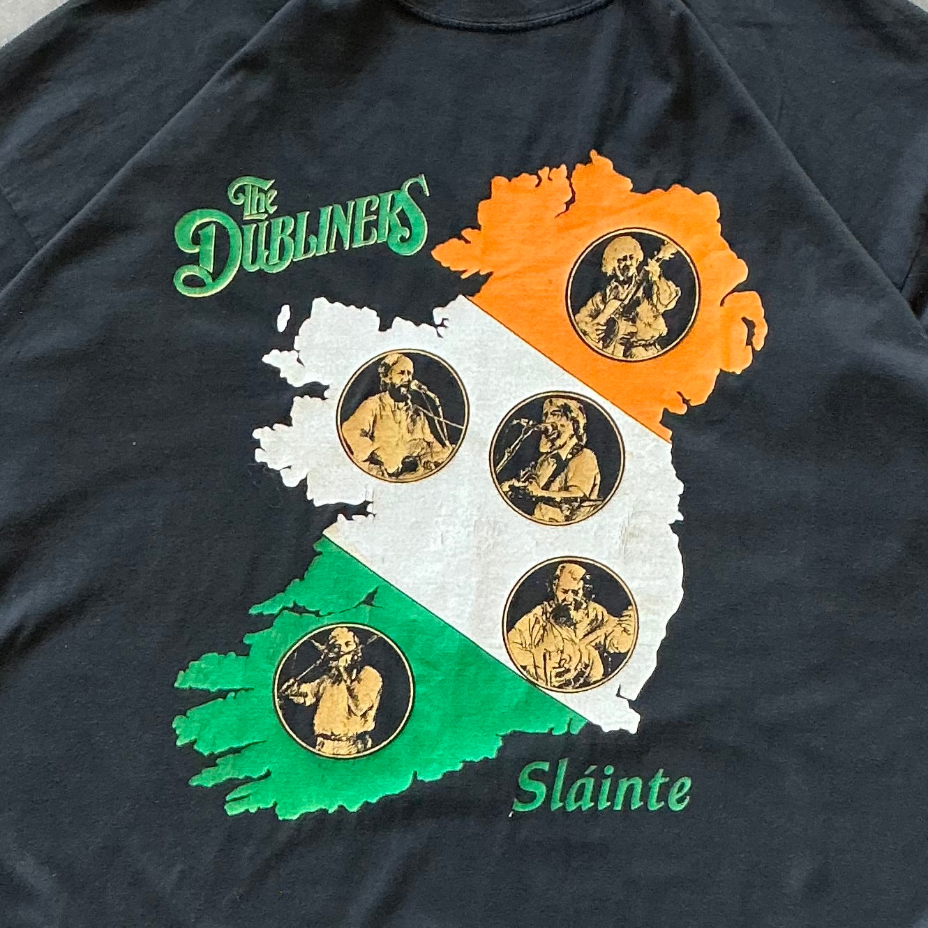 RARE 1995 Dubliners Euro Tour Tee Size XL