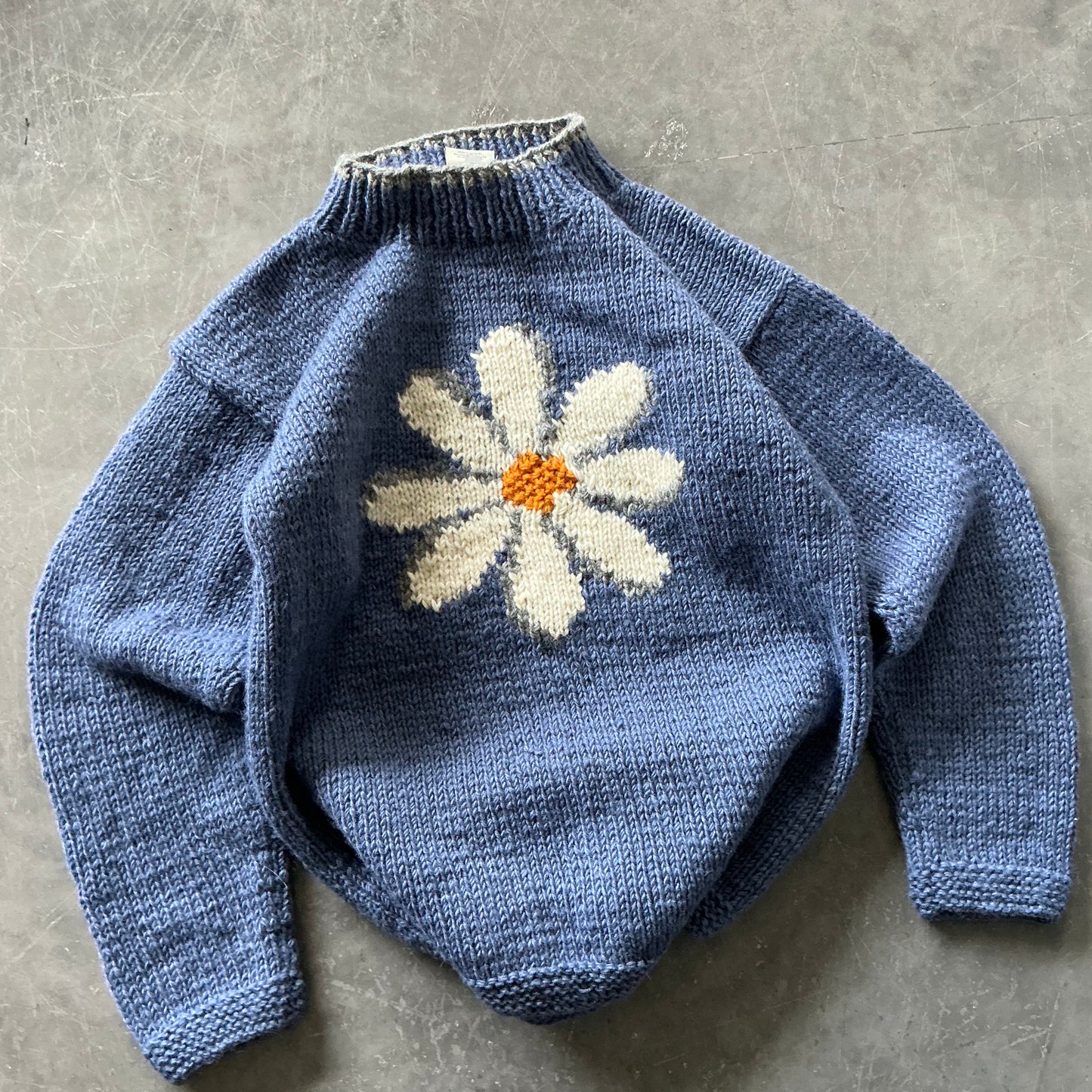 Vintage Pachamama Hand Knit Sweater Size Small