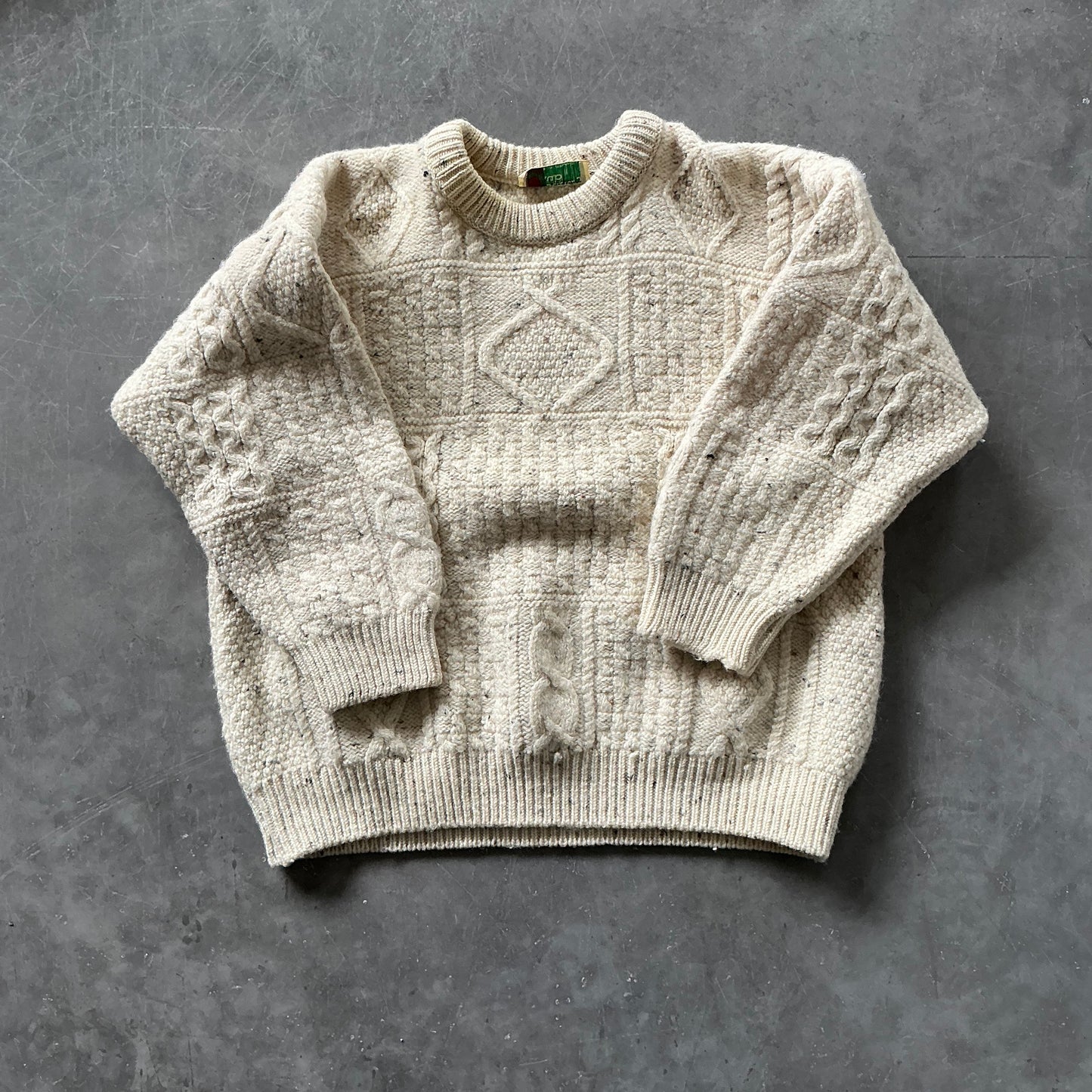 Vintage Aran Geansaí Size S WMNS