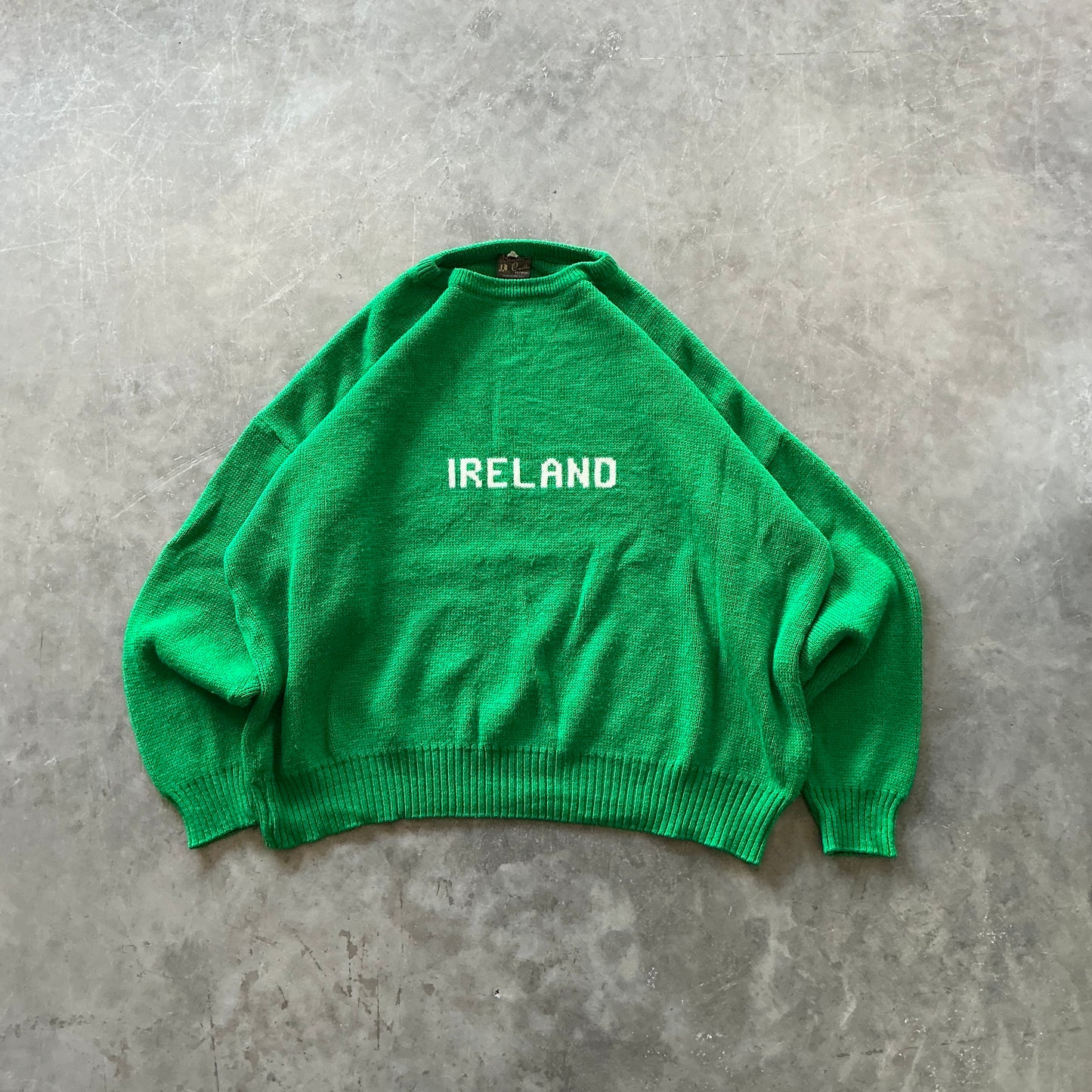 80's Vintage Ireland Sweater Size XXL
