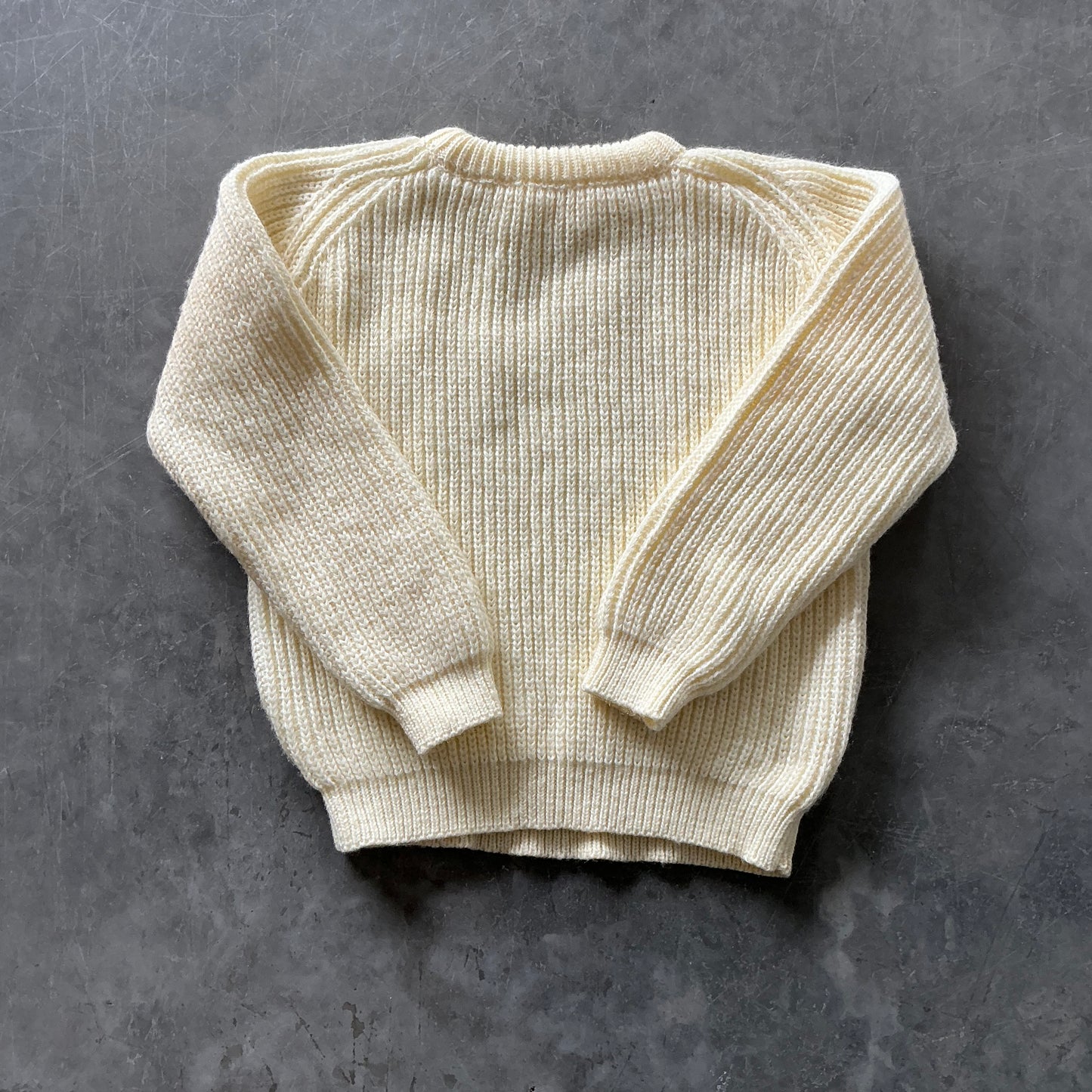 Vintage Chunky Knit Geansaí Size Medium